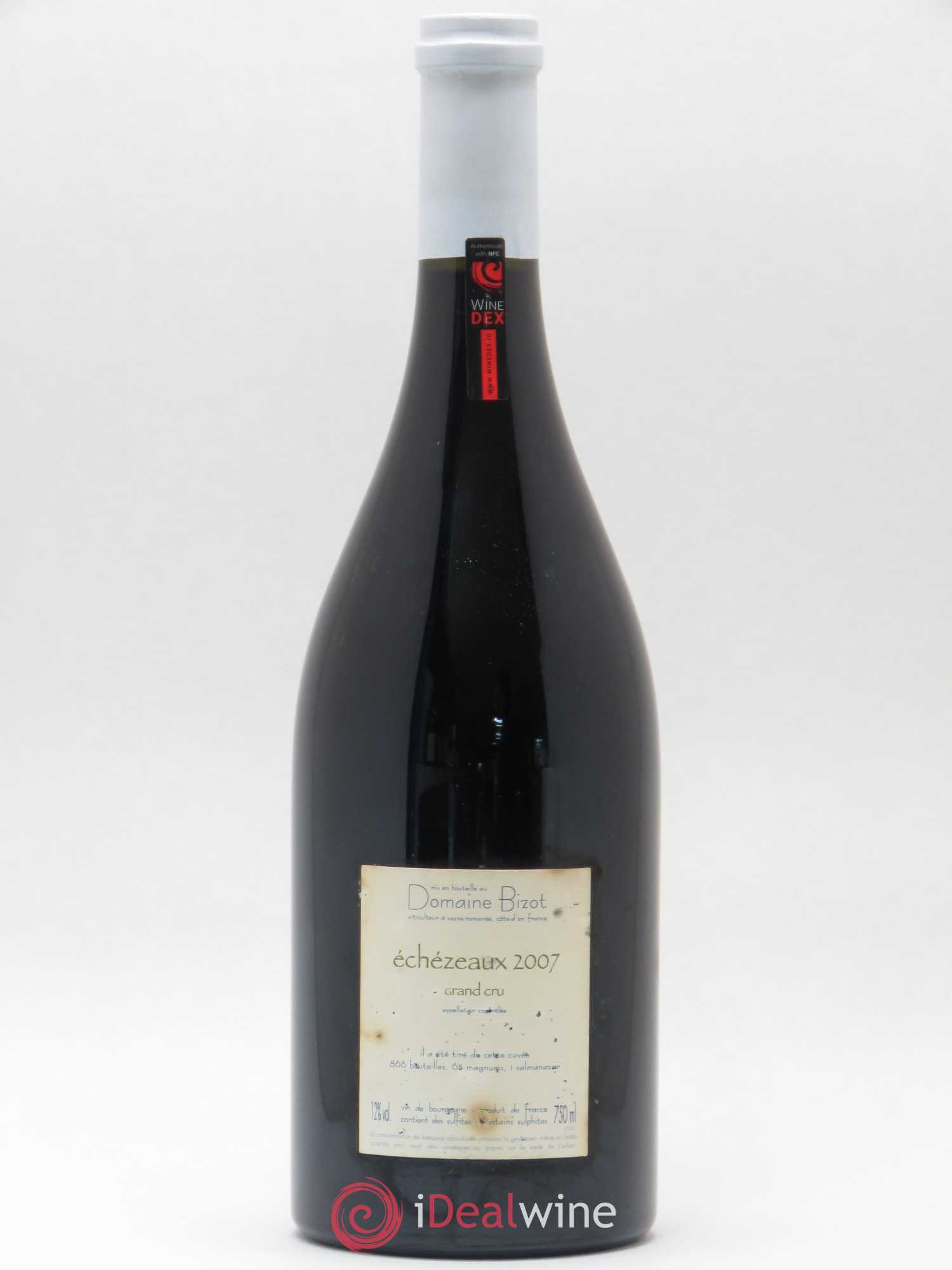 Echezeaux Grand Cru Bizot (Domaine) 2007 - Lot de 1 bouteille - 1