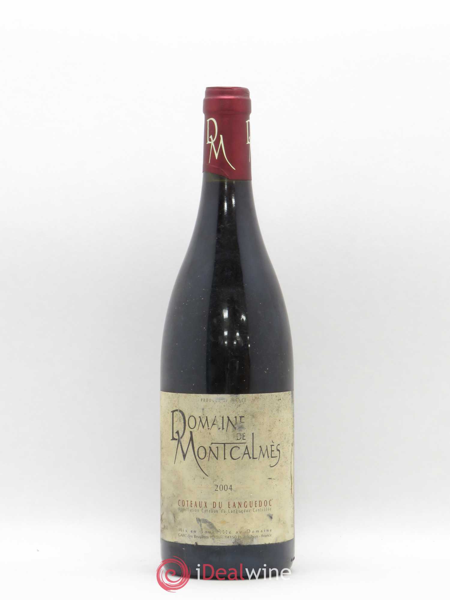 Terrasses du Larzac Domaine de Montcalmès Frédéric Pourtalié 2004 - Lot de 1 bouteille - 0