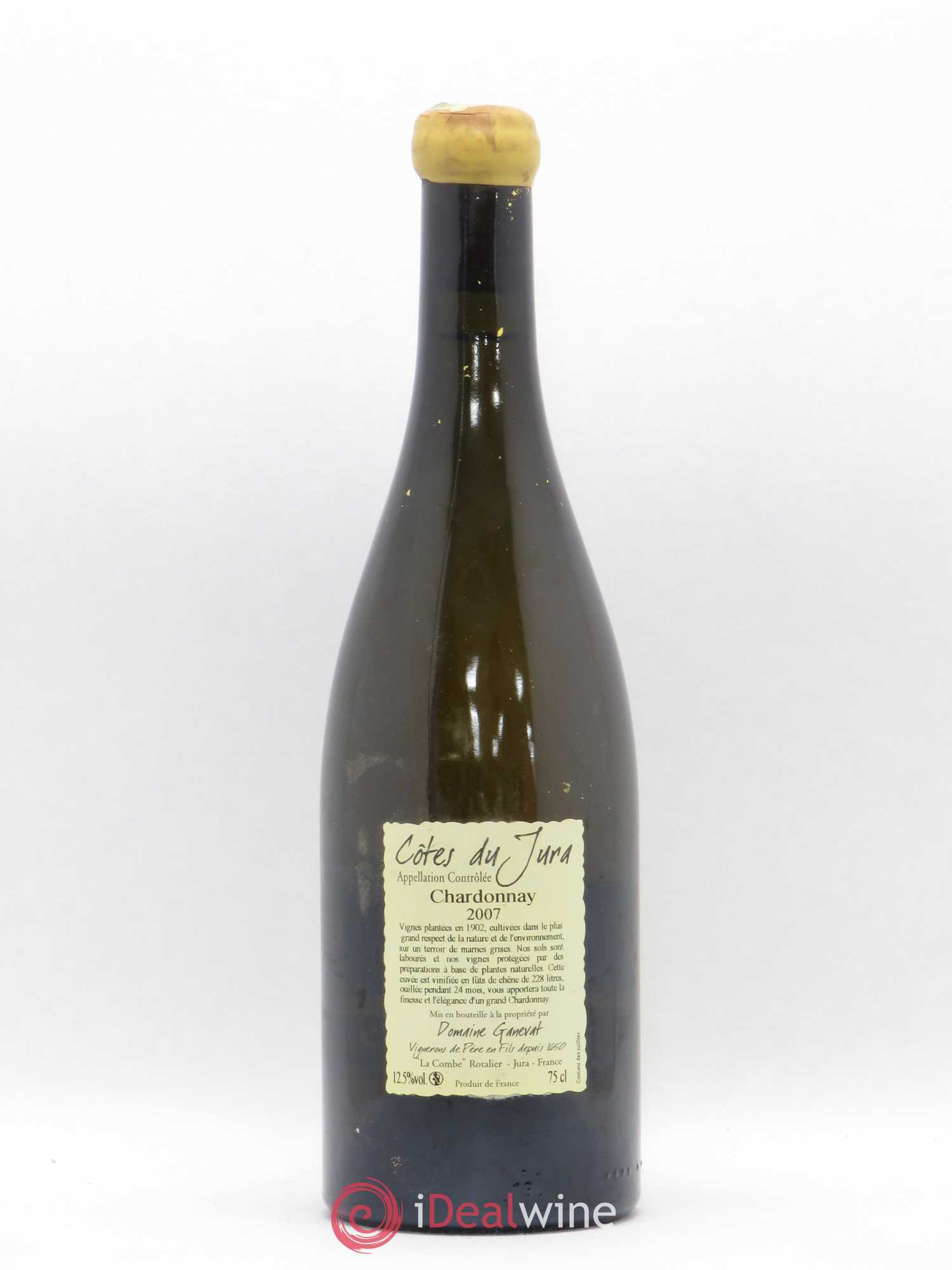 Côtes du Jura Les Chalasses Vieilles Vignes Jean-François Ganevat (Domaine) 2007 - Lot de 1 bouteille - 1