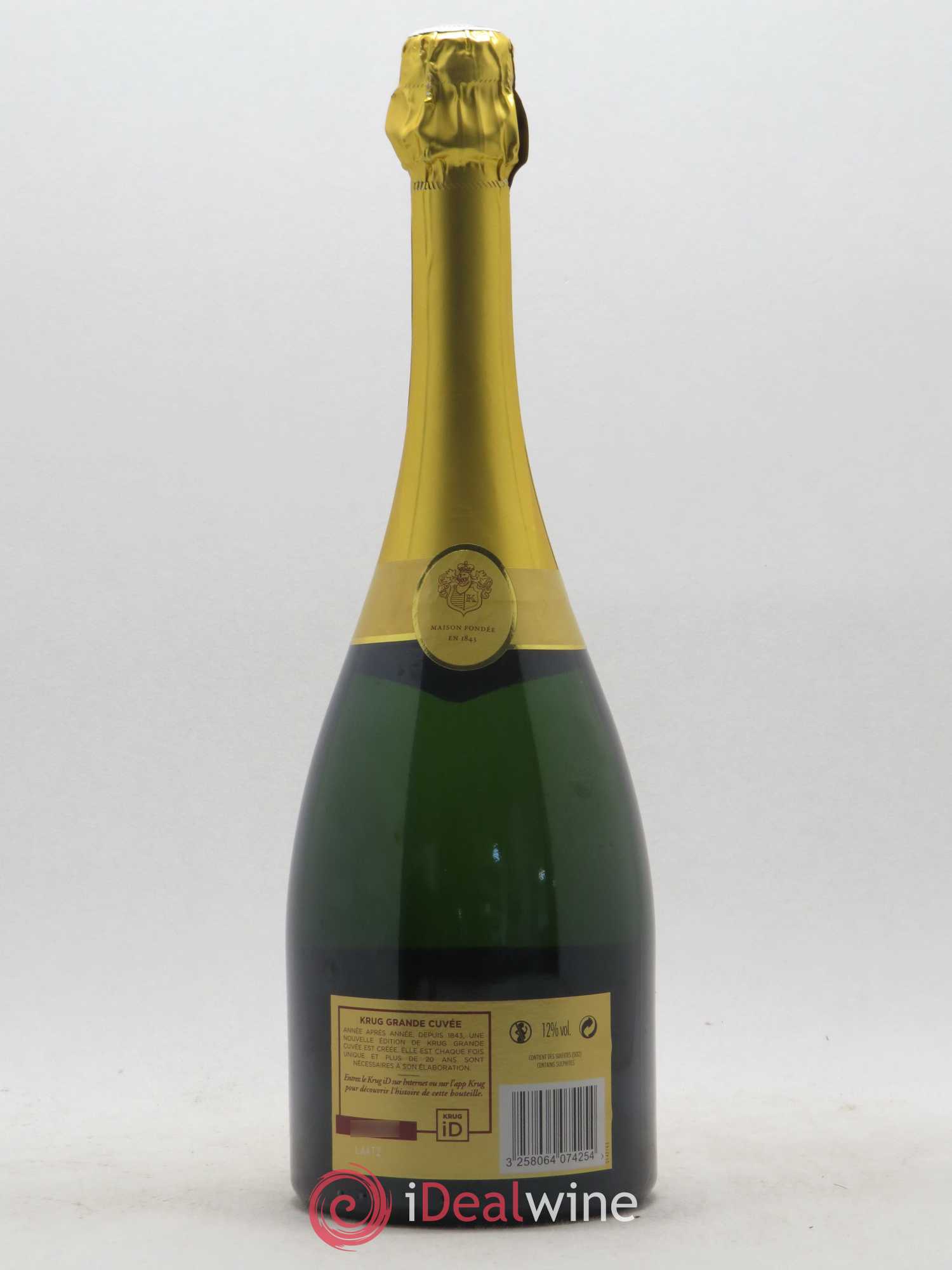 Grande Cuvée Brut Krug 163ème édition - Lot de 1 bouteille - 1