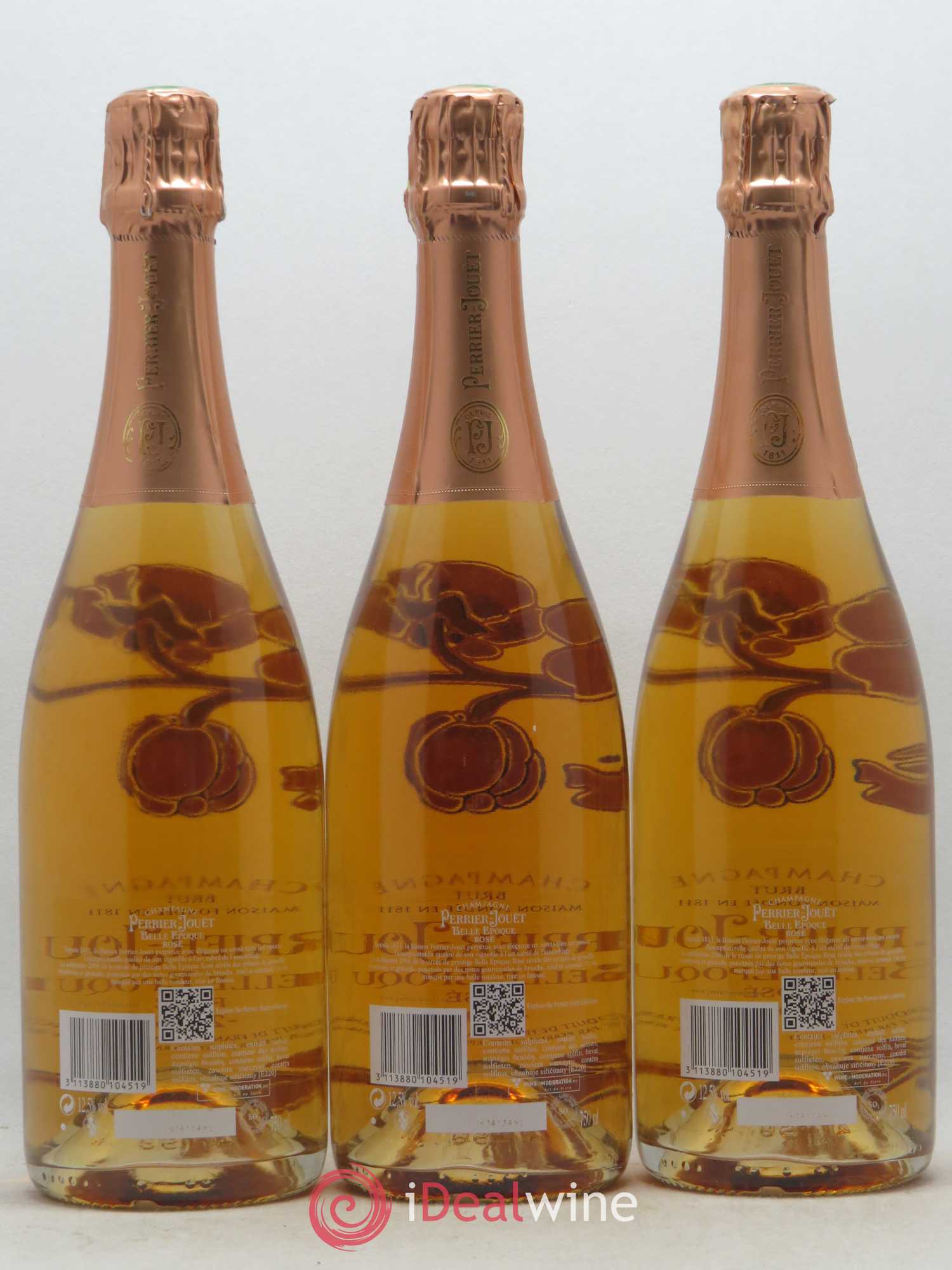 Cuvée Belle Epoque Perrier-Jouët 2006 - Lot of 3 bottles - 1