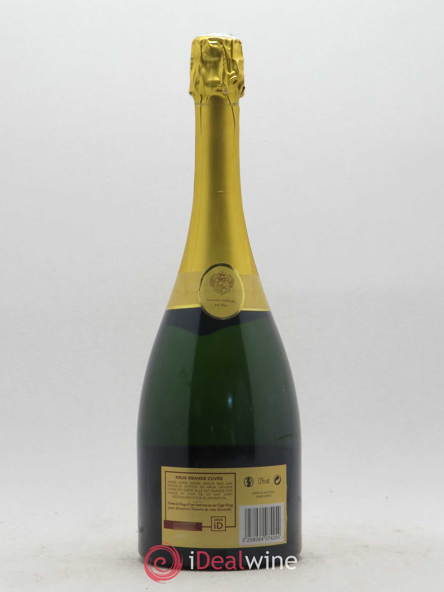 Grande Cuvée Brut Krug 163ème édition - Lot de 1 bouteille - 1