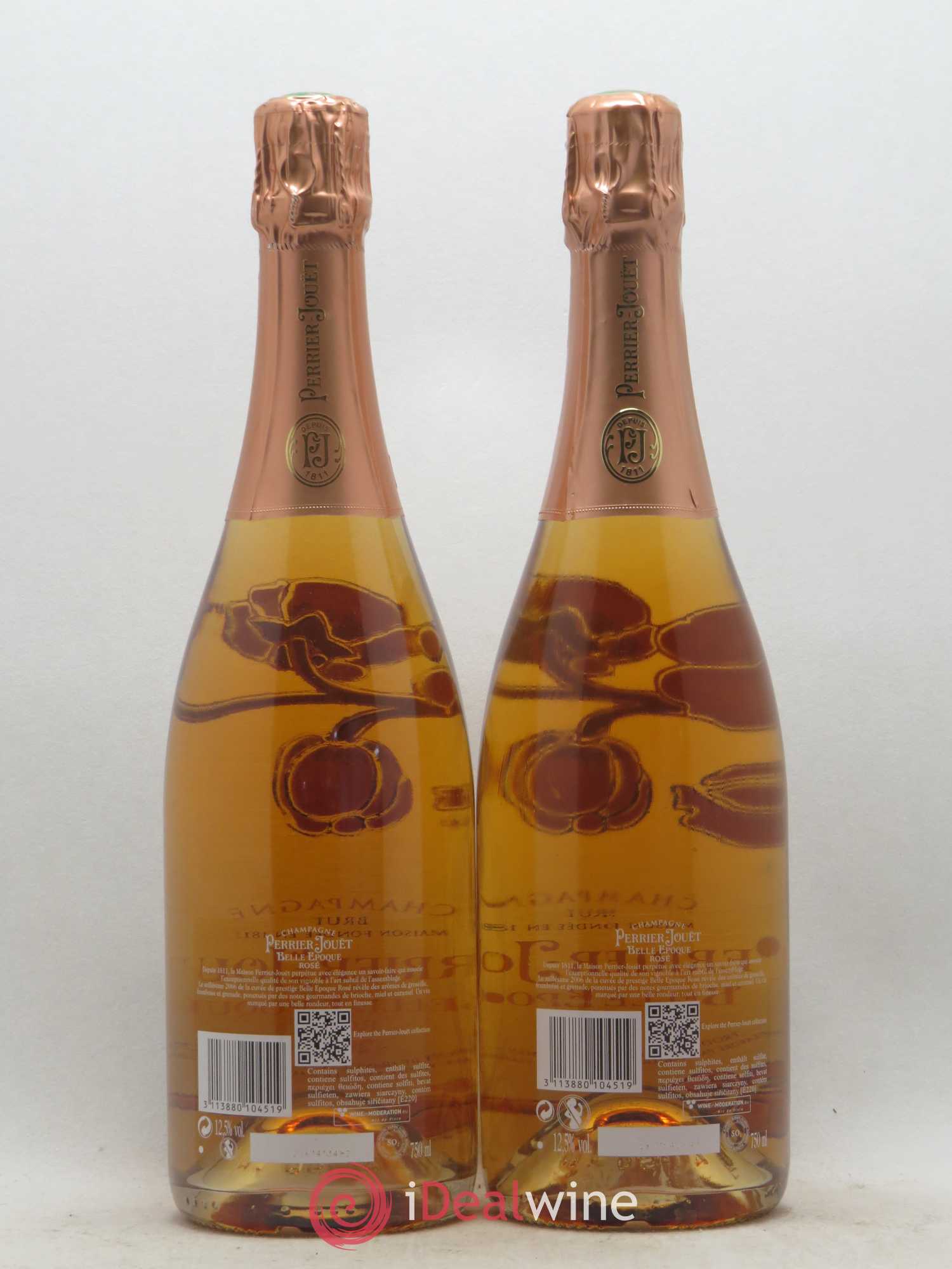 Cuvée Belle Epoque Perrier-Jouët 2006 - Lot de 2 bouteilles - 1