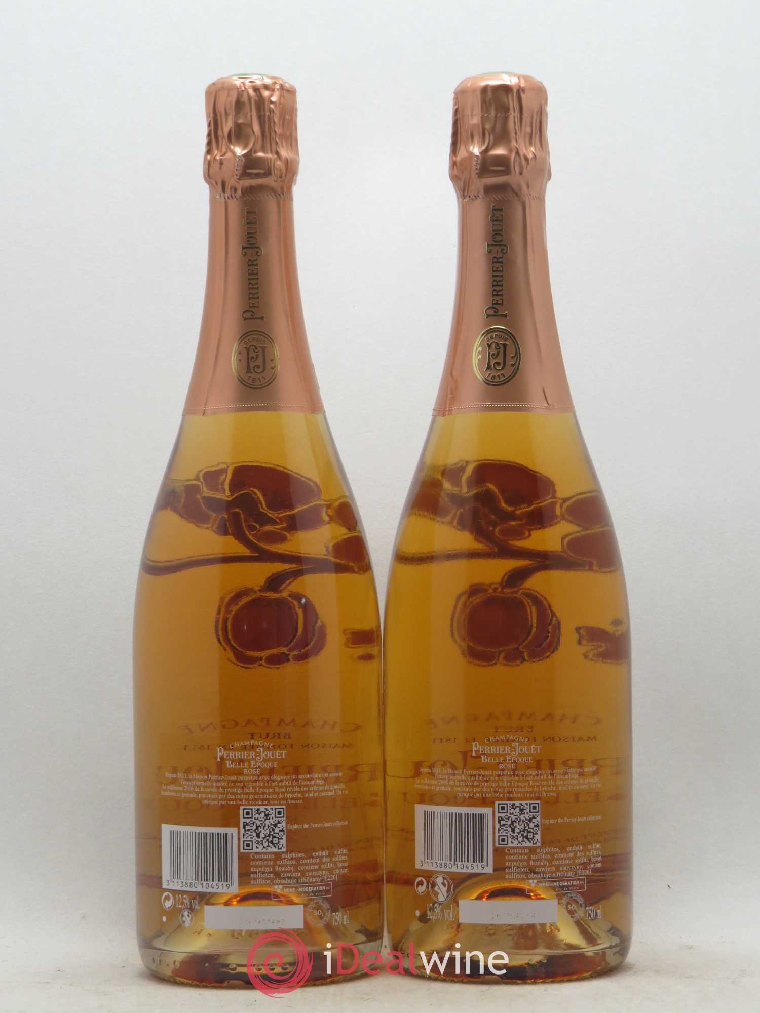 Cuvée Belle Epoque Perrier-Jouët 2006 - Lot de 2 bouteilles - 1