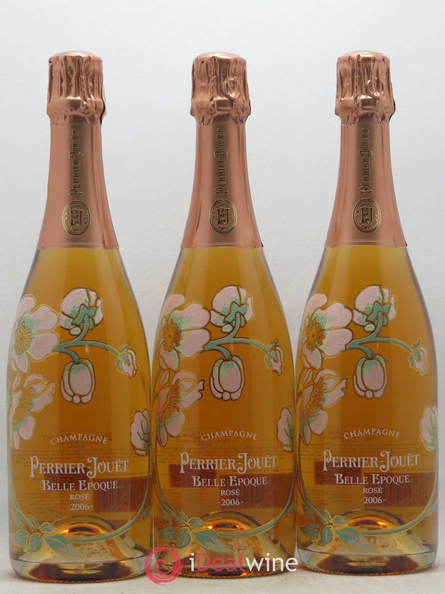 Cuvée Belle Epoque Perrier-Jouët 2006 - Lot de 6 bouteilles - 1