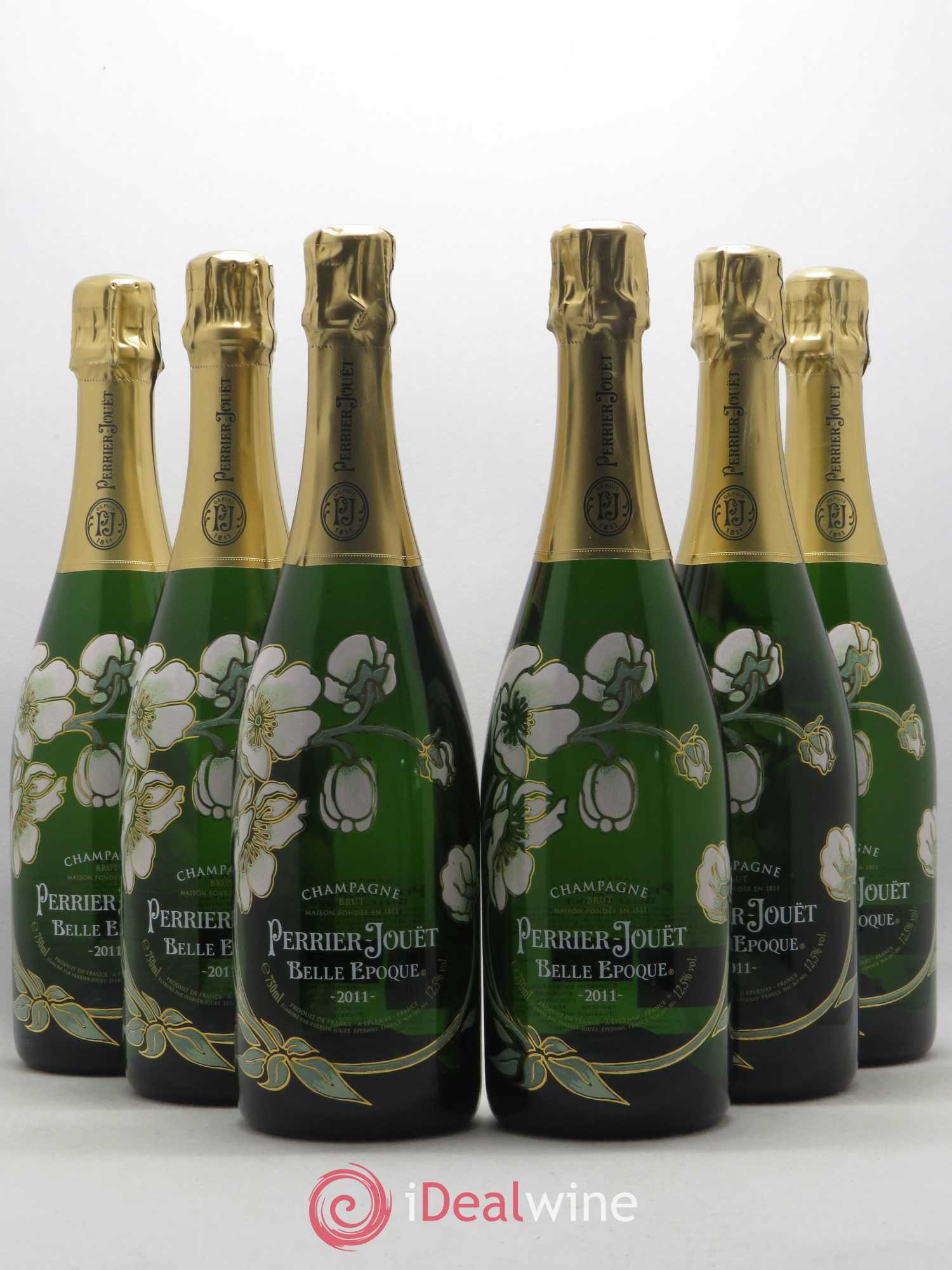 Cuvée Belle Epoque Brut Perrier-Jouët 2011 - Lot de 6 bouteilles - 0