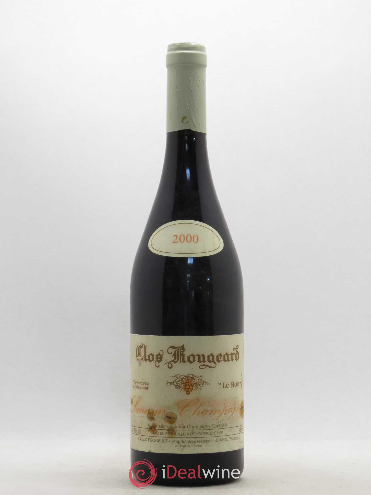 Saumur-Champigny Le Bourg Clos Rougeard 2000 - Lot de 1 bouteille - 0