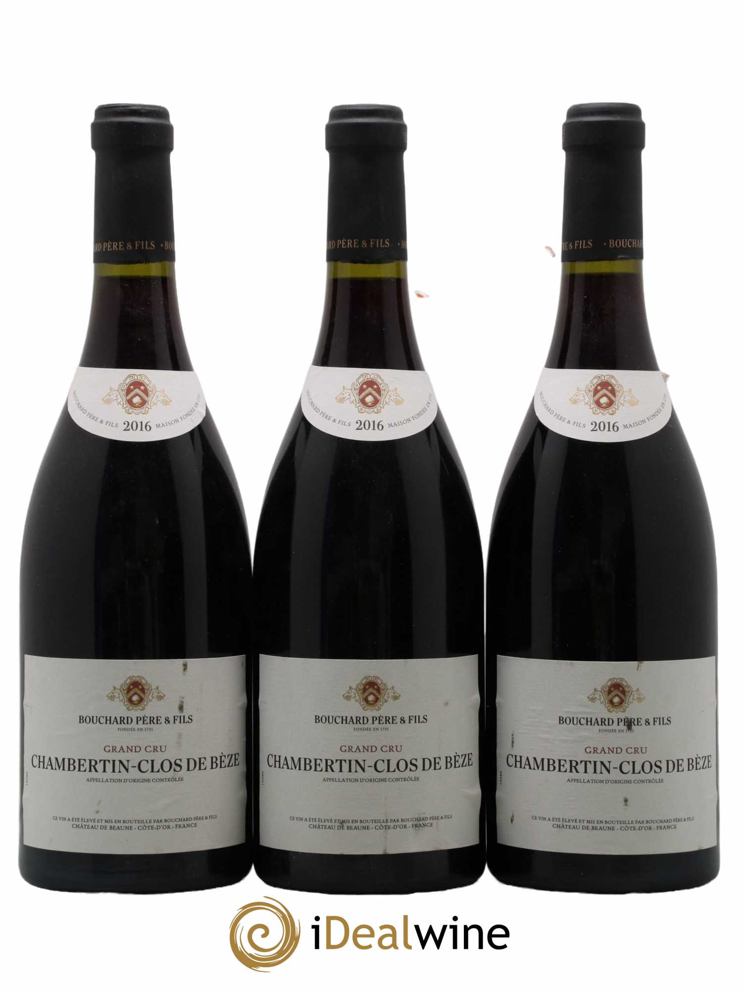 Chambertin Clos de Bèze Grand Cru Bouchard Père & Fils 2016 - Lot de 3 bouteilles - 0