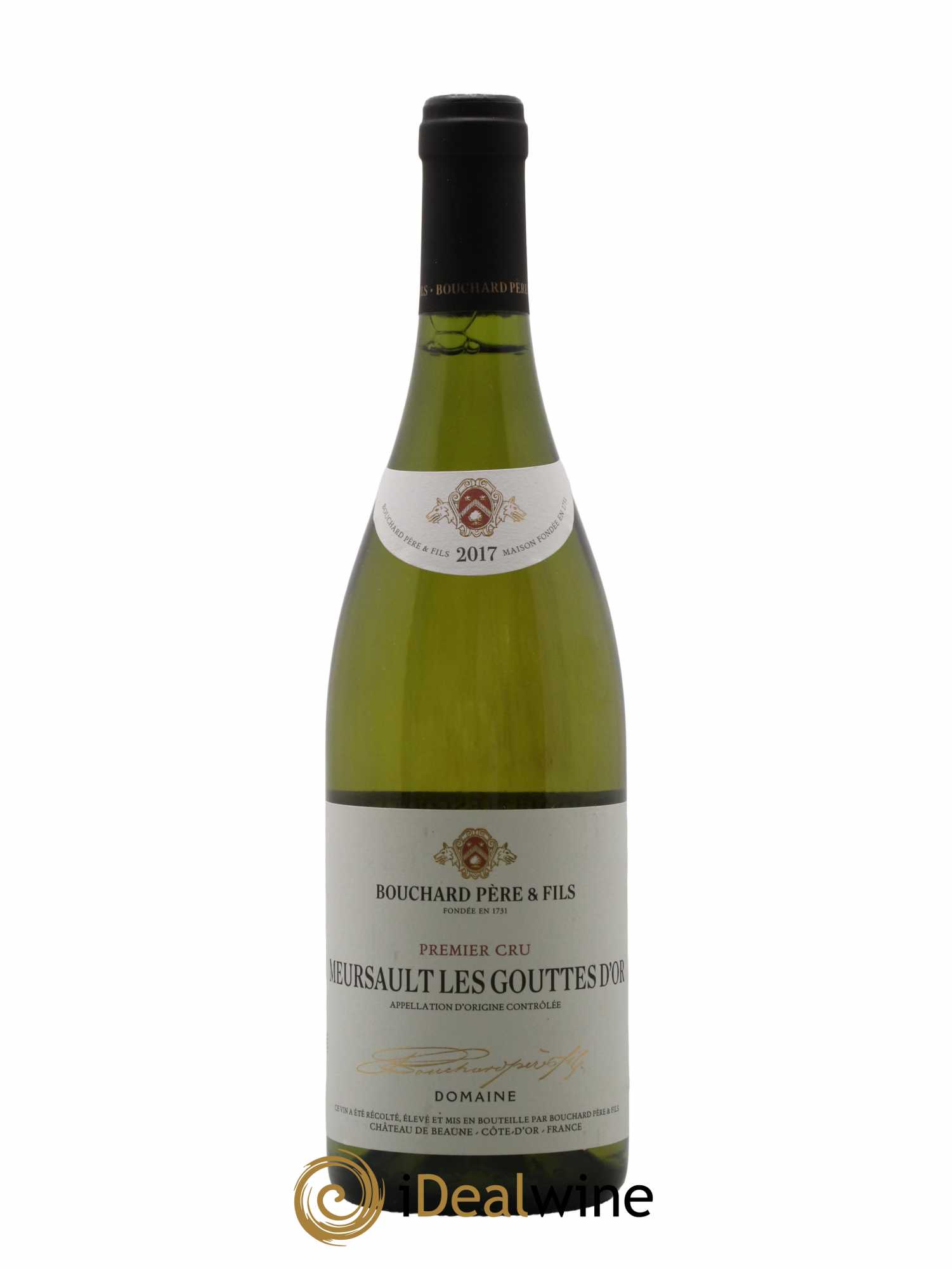 Meursault 1er Cru Les Gouttes d'Or Bouchard Père & Fils 2017 - Lot de 1 bouteille - 0