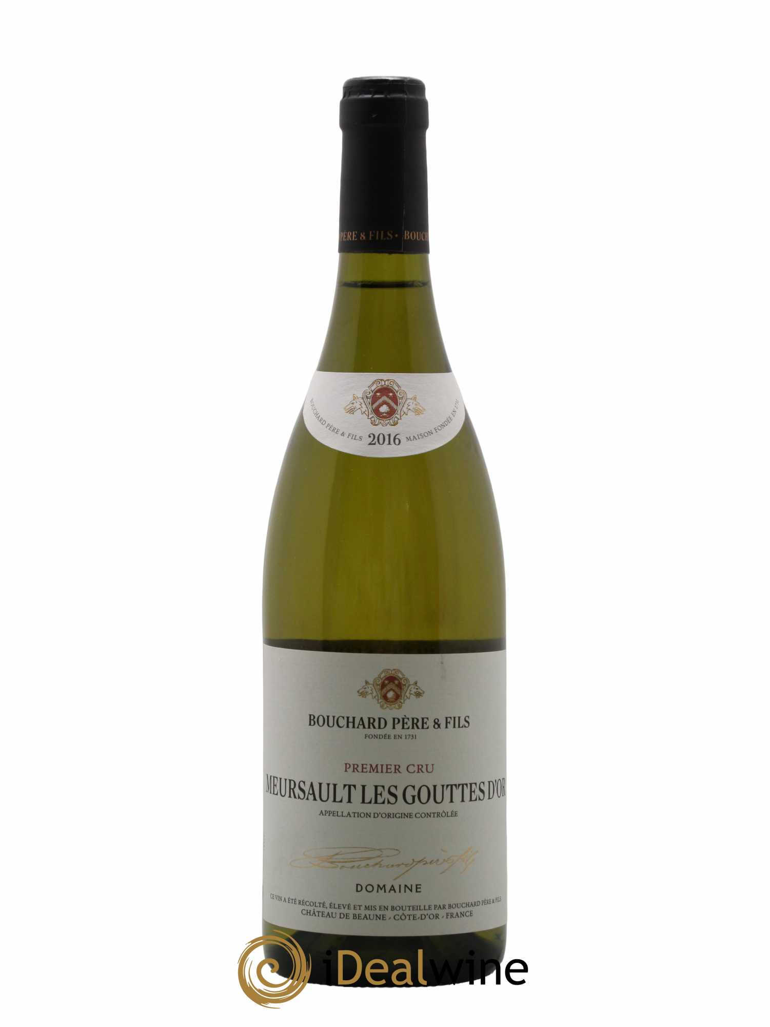 Meursault 1er Cru Les Gouttes d'Or Bouchard Père & Fils 2016 - Lot de 1 bouteille - 0