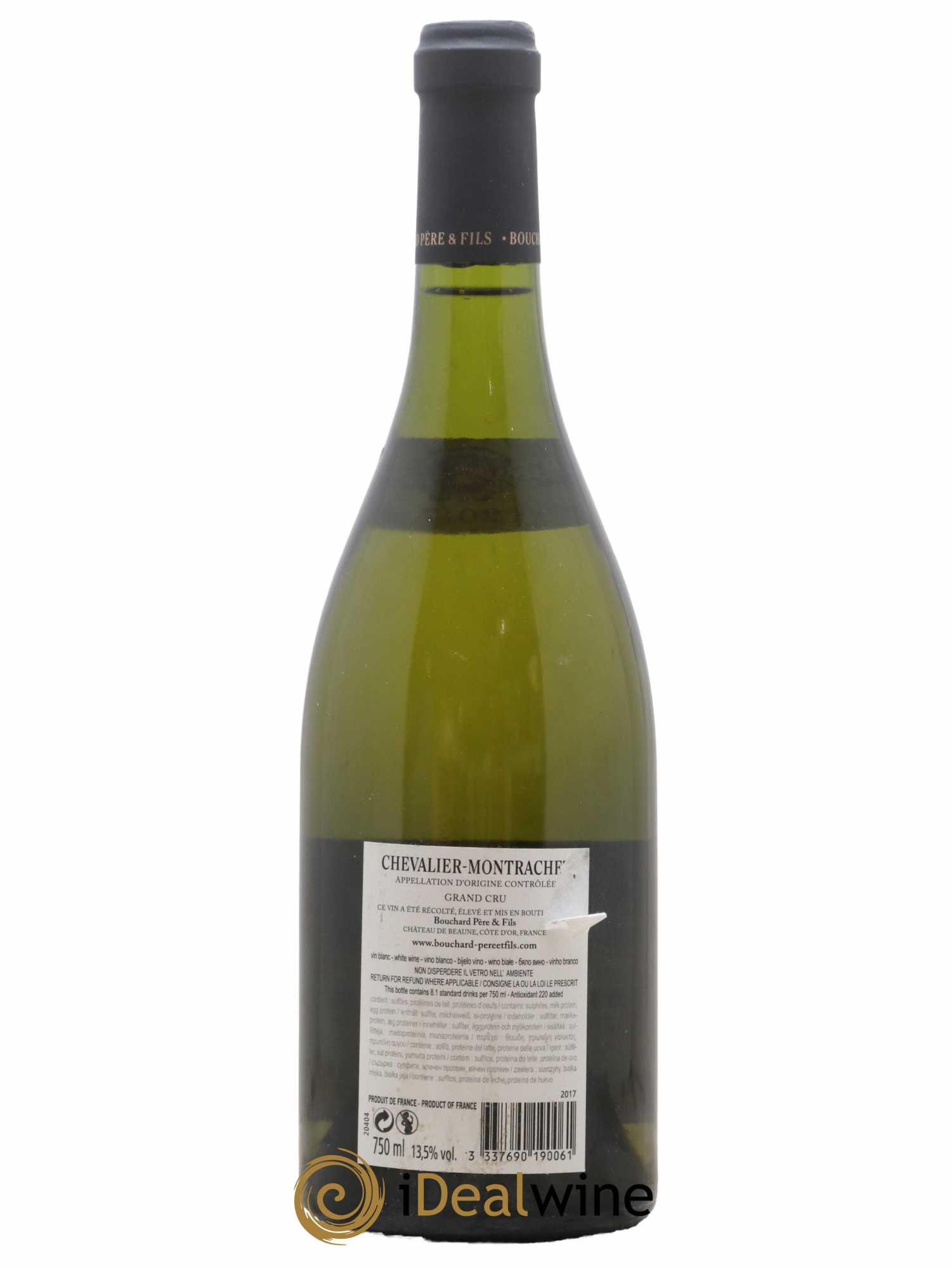 Chevalier-Montrachet Grand Cru Bouchard Père & Fils 2017 - Lot de 1 bouteille - 1