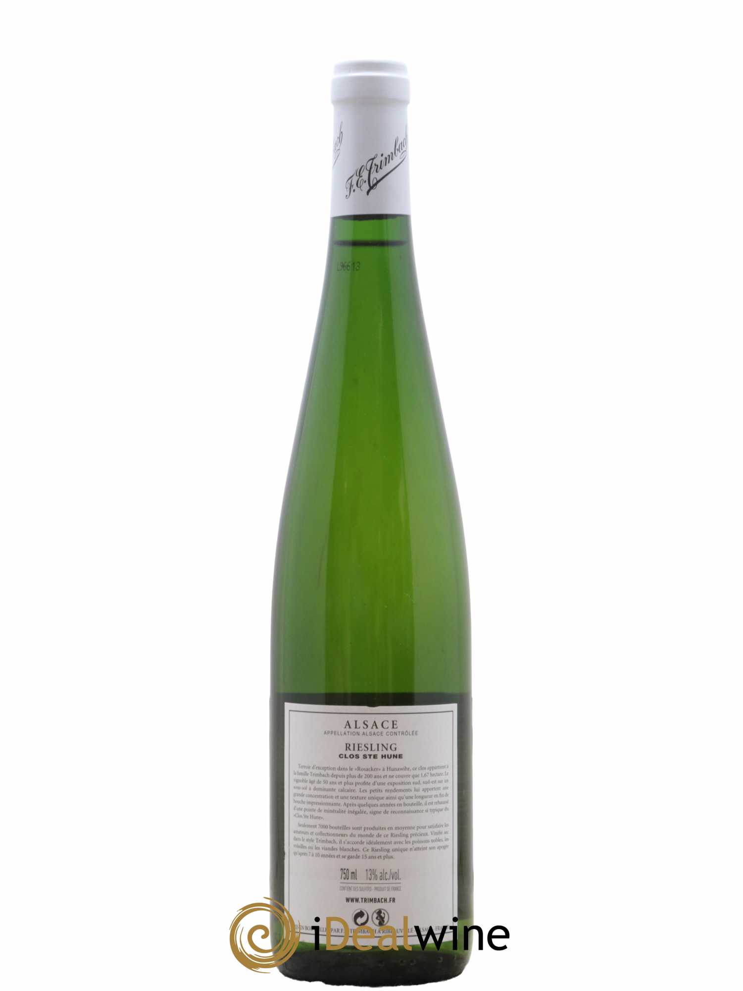 Alsace Riesling Clos Sainte-Hune Trimbach (Domaine) 2016 - Lot de 1 bouteille - 1