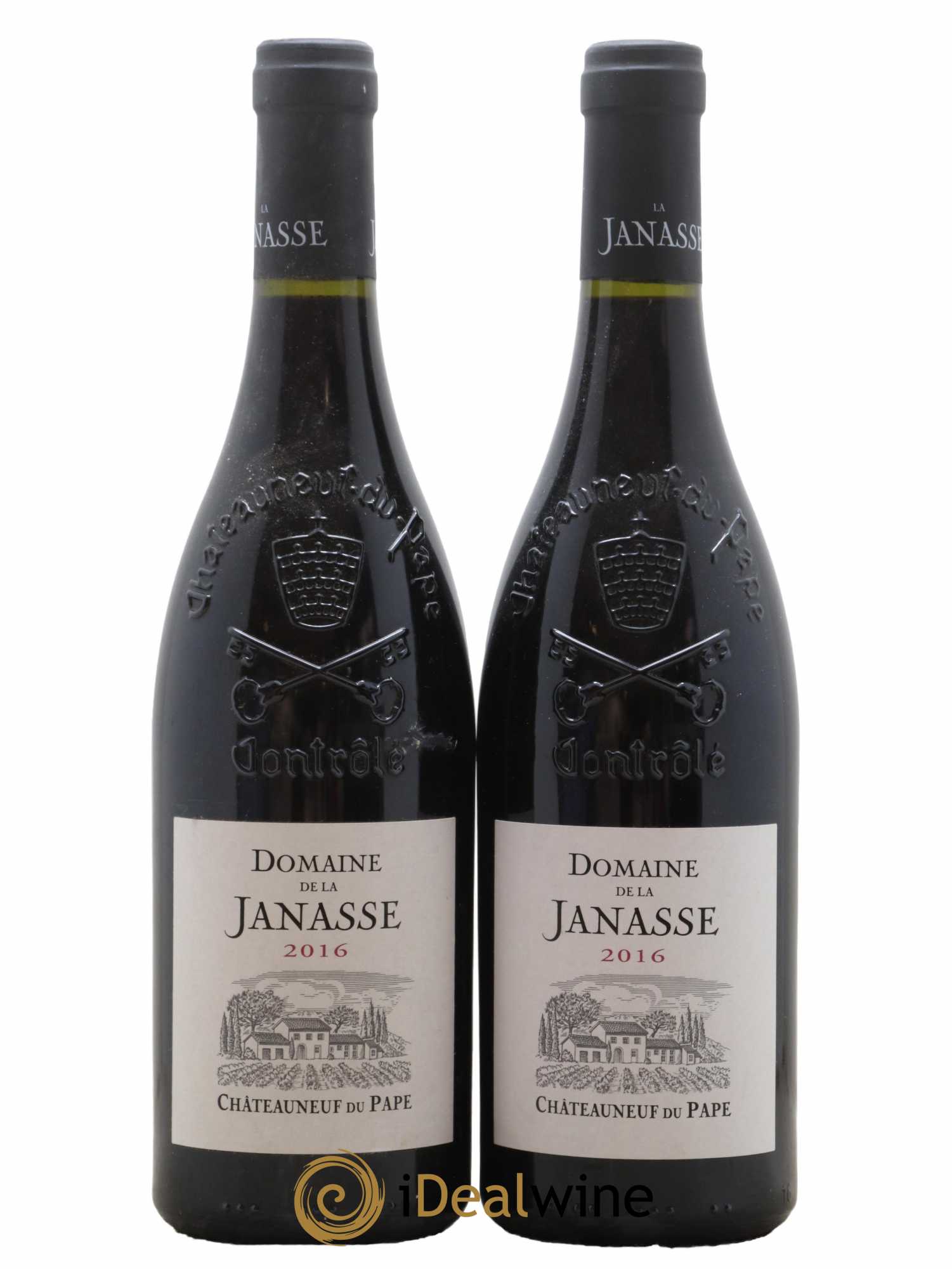 Châteauneuf-du-Pape La Janasse (Domaine de) 2016 - Lot de 2 bouteilles - 0