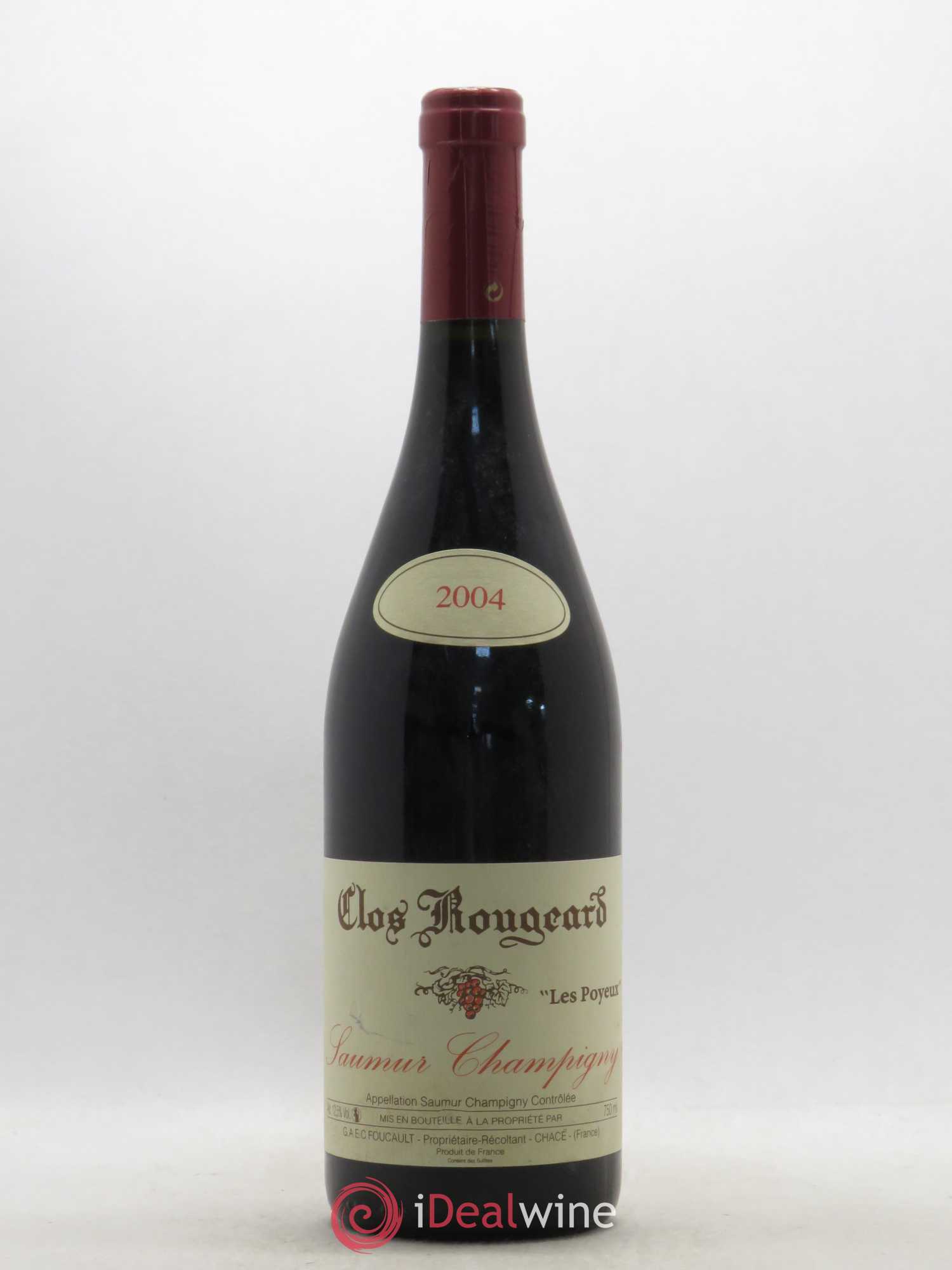 Saumur-Champigny Les Poyeux Clos Rougeard 2004 - Lot de 1 bouteille - 0