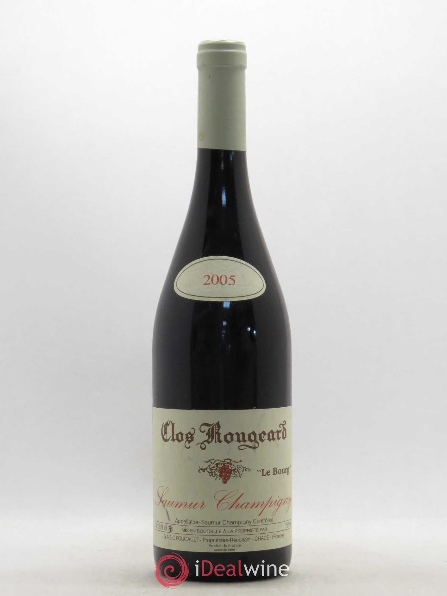 Saumur-Champigny Le Bourg Clos Rougeard 2005 - Lot de 1 bouteille - 0