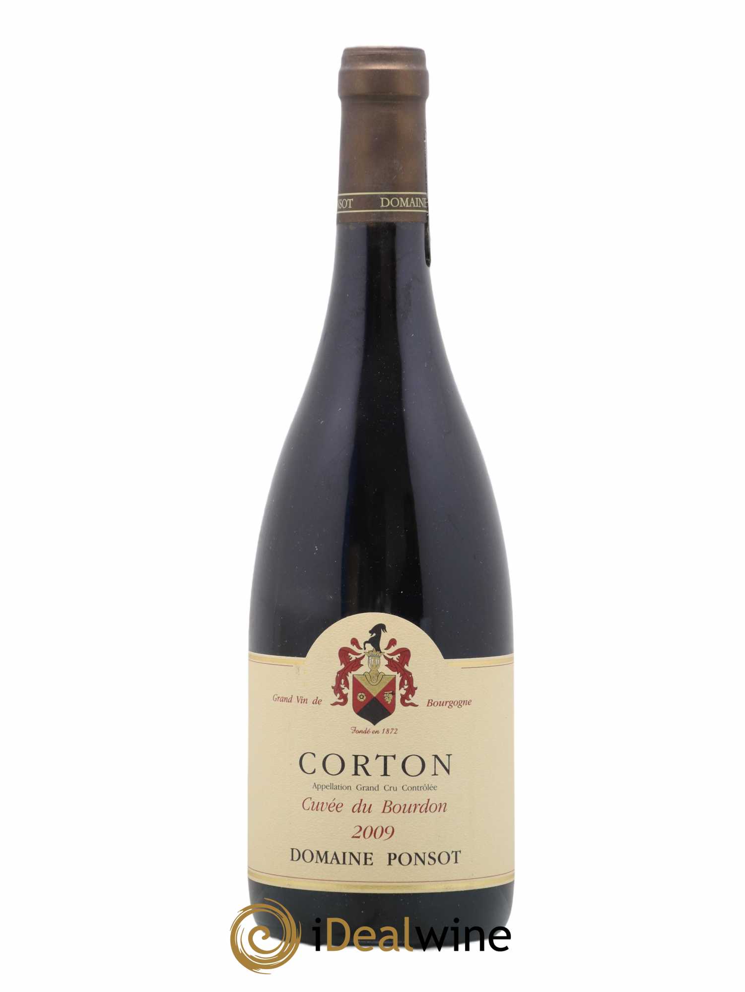 Corton Grand Cru Cuvée du Bourdon Ponsot (Domaine) 2009 - Lot de 1 bouteille - 0