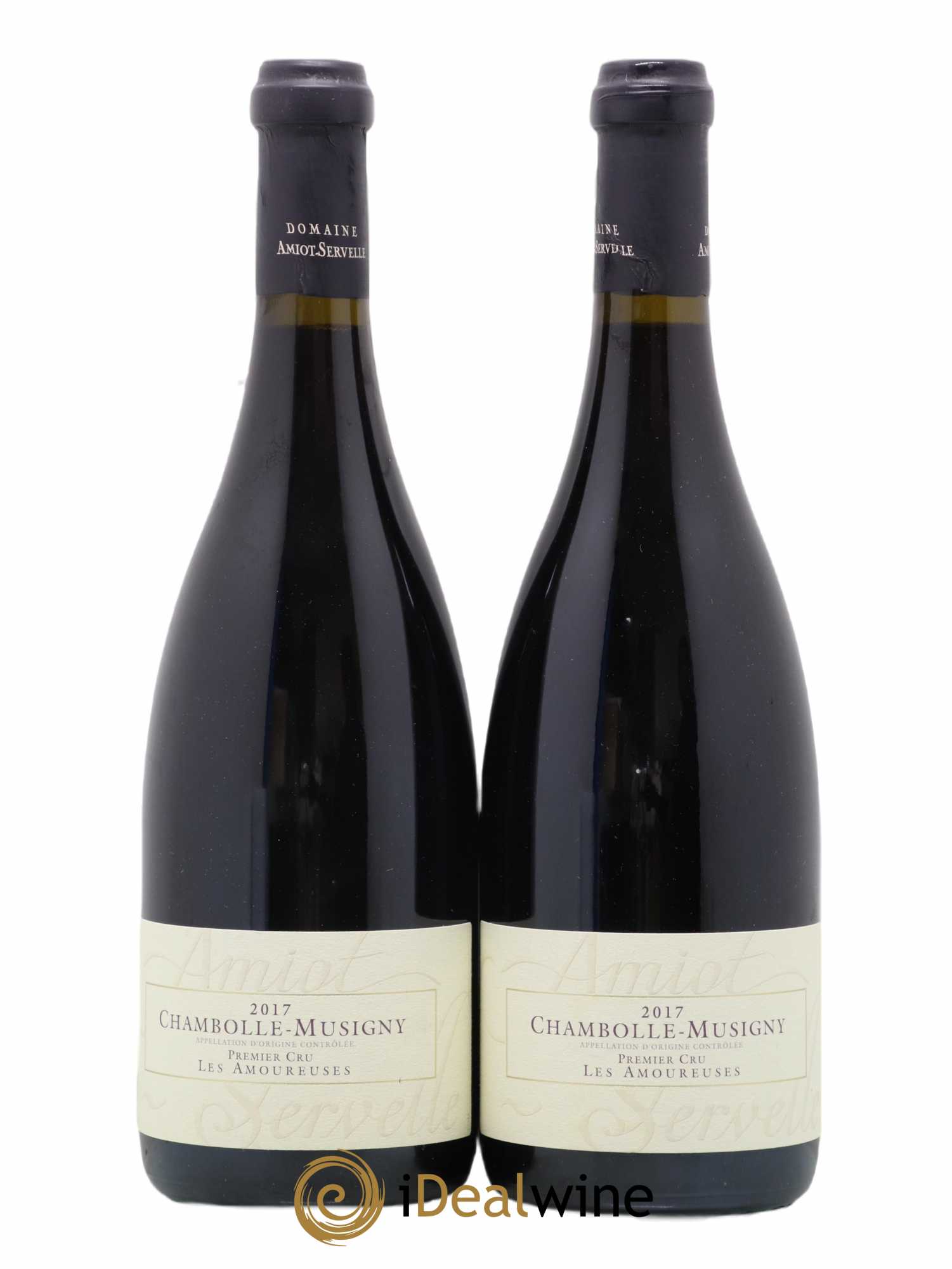 Chambolle-Musigny 1er Cru Les Amoureuses Amiot-Servelle 2017 - Lot de 2 bouteilles - 0