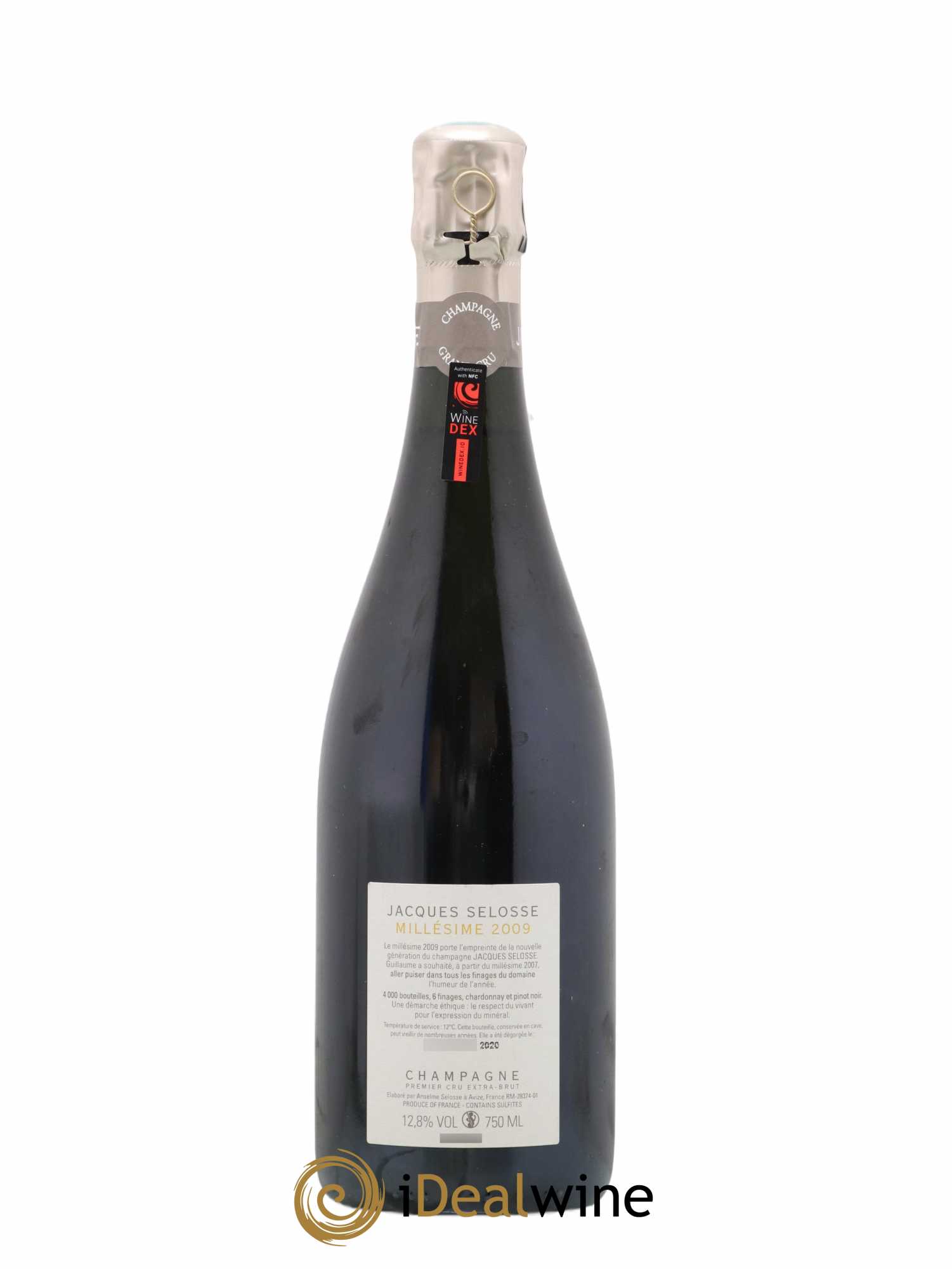 1er Cru Millésimé Extra-Brut Jacques Selosse 2009 - Lot de 1 bouteille - 1