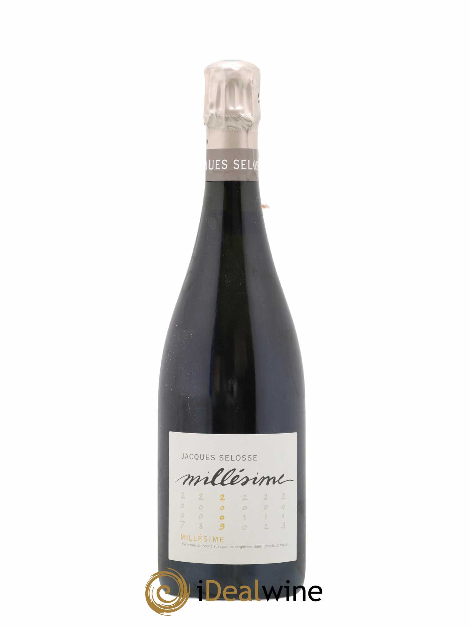 1er Cru Millésimé Extra-Brut Jacques Selosse 2009 - Lot de 1 bouteille - 0