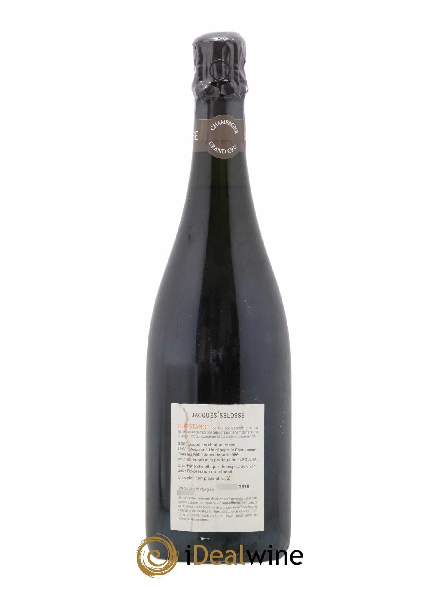 Substance Jacques Selosse - Lot de 1 bouteille - 1