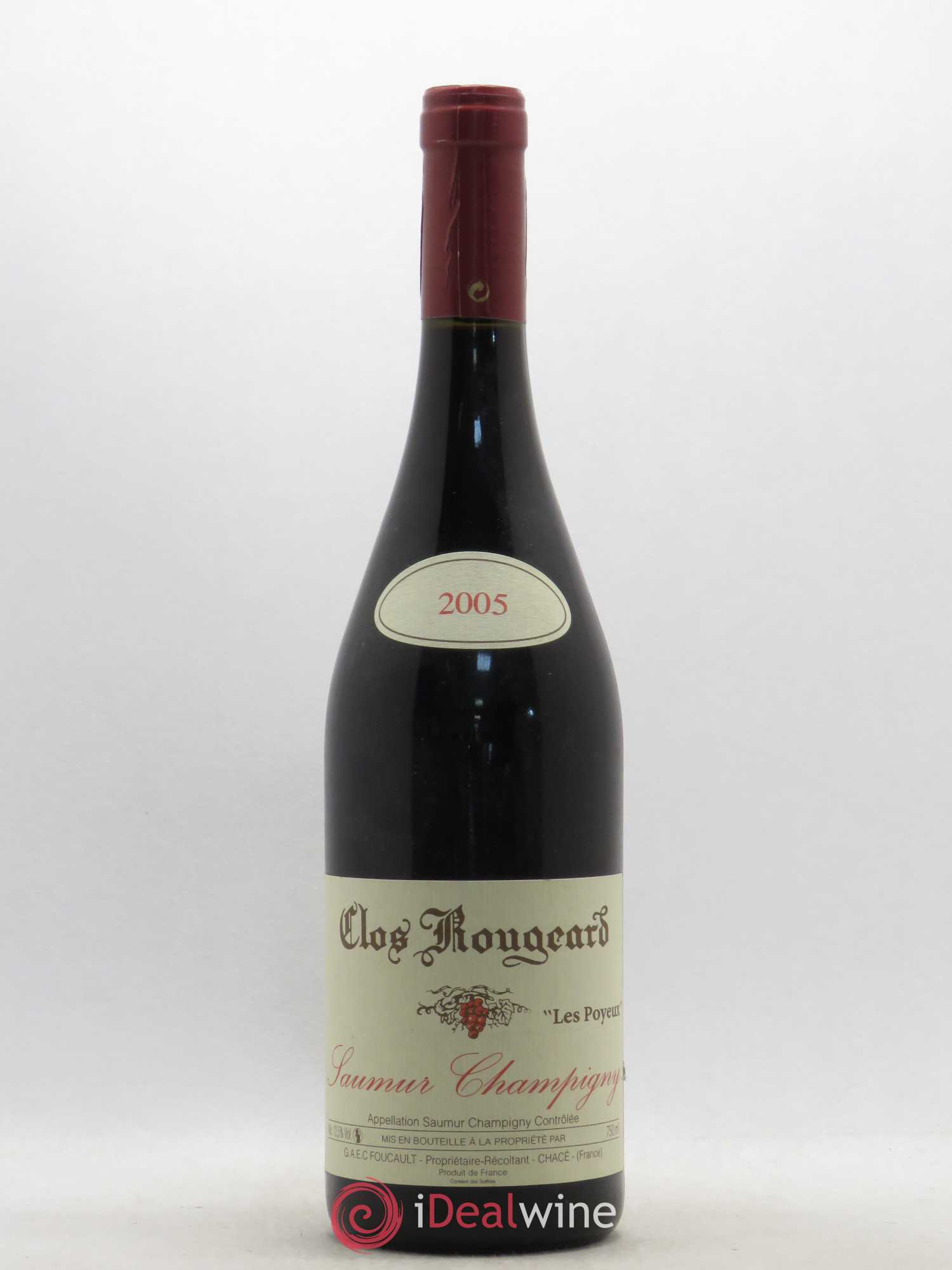 Saumur-Champigny Les Poyeux Clos Rougeard 2005 - Lot de 1 bouteille - 0