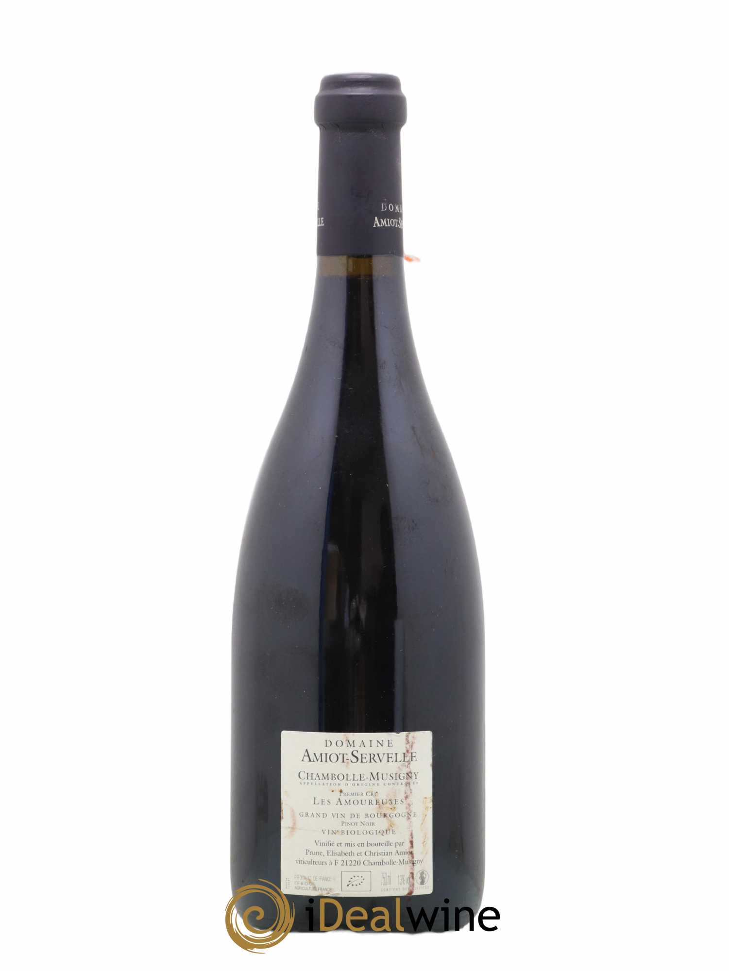 Chambolle-Musigny 1er Cru Les Amoureuses Amiot-Servelle 2012 - Lot of 1 bottle - 1
