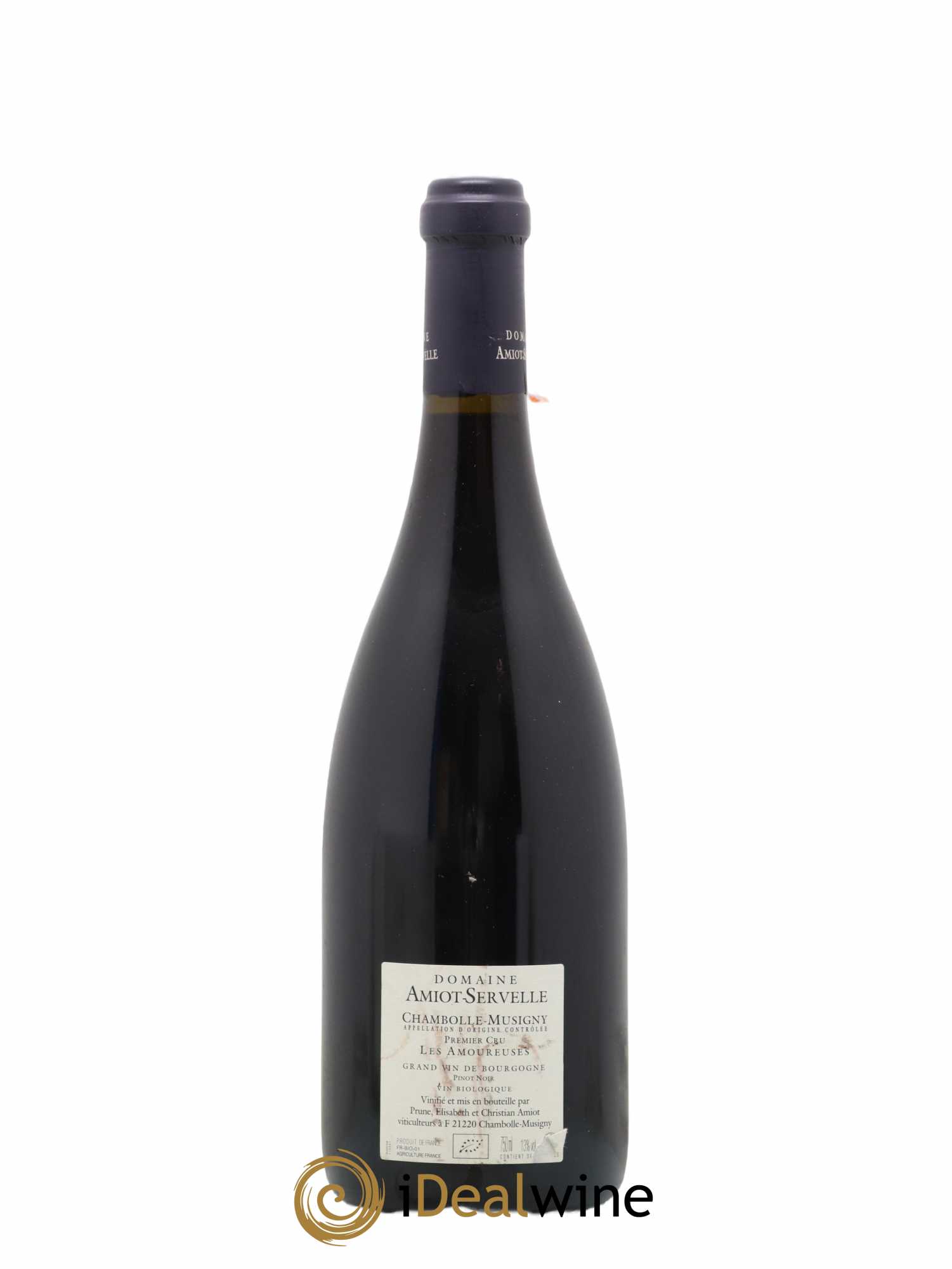 Chambolle-Musigny 1er Cru Les Amoureuses Amiot-Servelle 2014 - Lot of 1 bottle - 1