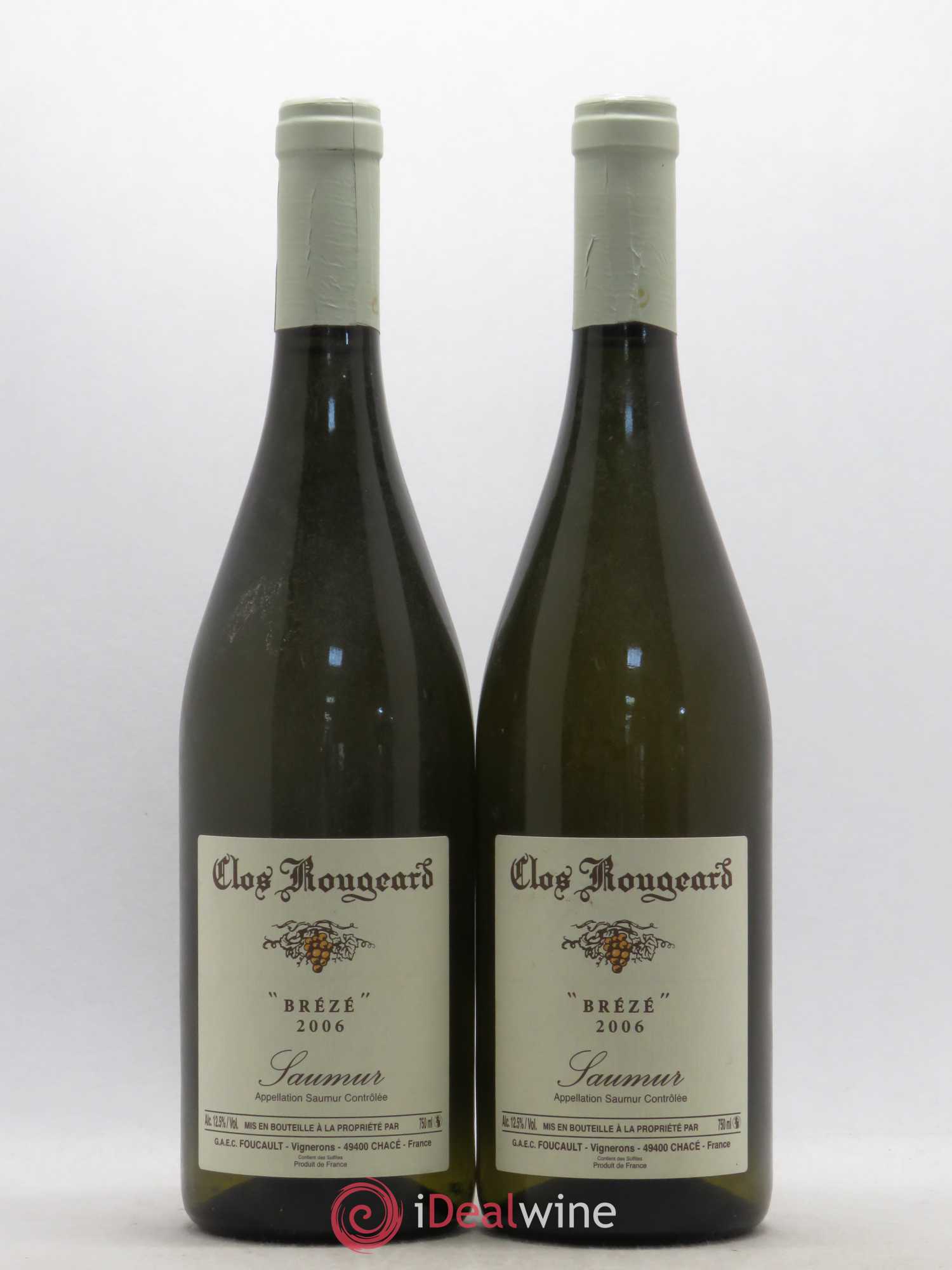 Saumur Brézé Clos Rougeard 2006 - Posten von 2 Flaschen - 0