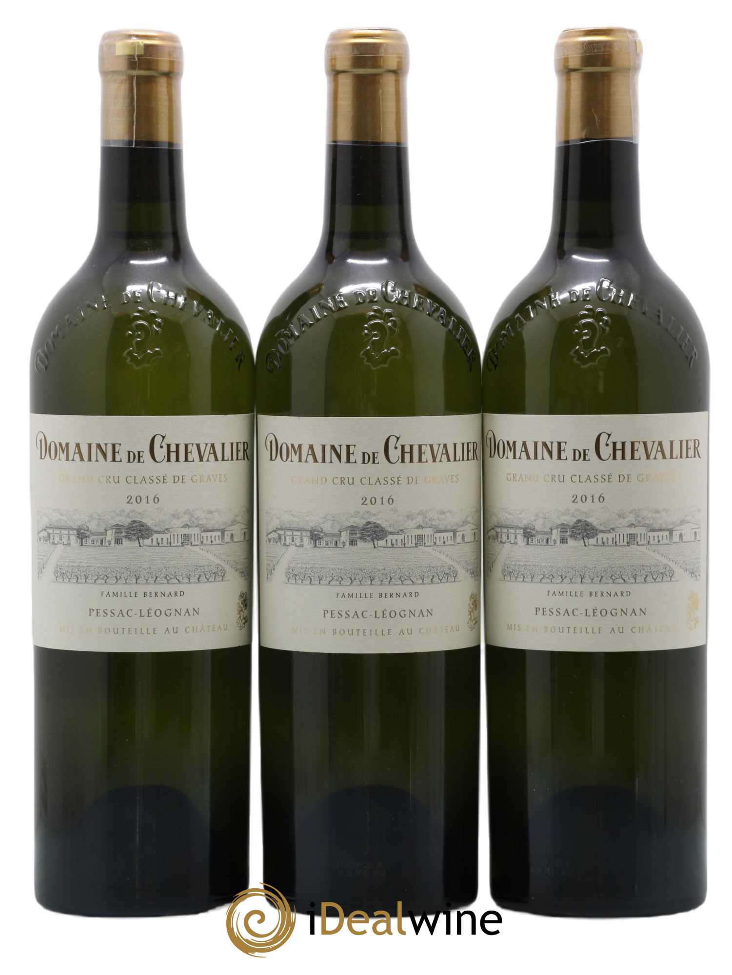 Domaine de Chevalier Cru Classé de Graves 2016 - Lot de 3 bouteilles - 0