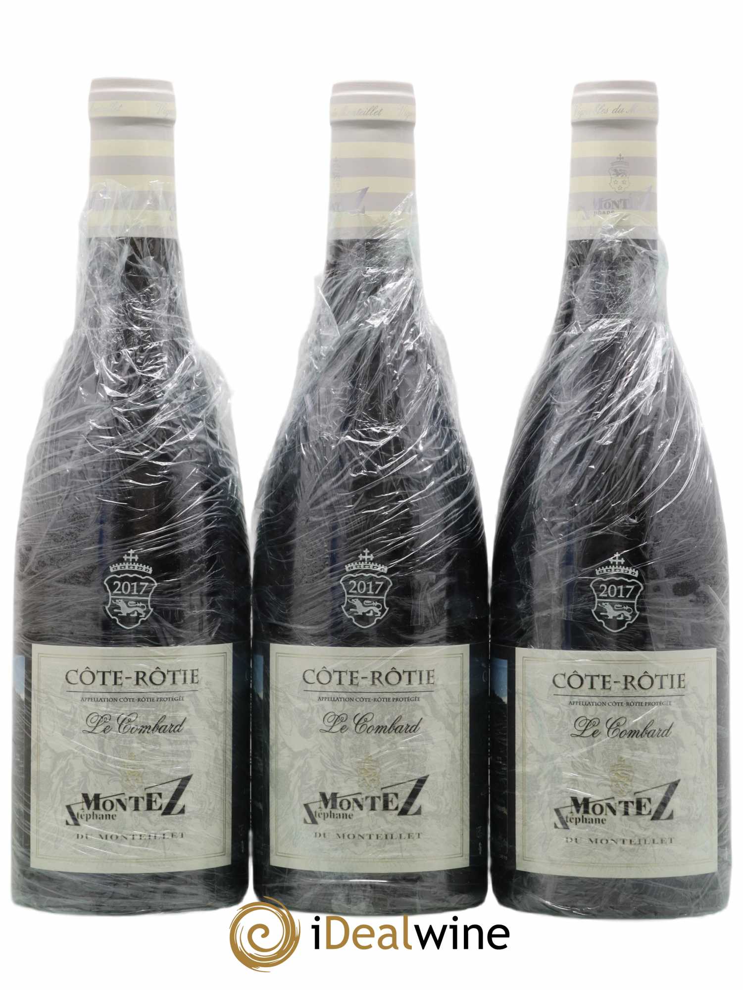 Côte-Rôtie Le Combard Monteillet (Domaine du) - Stéphane Montez 2017 - Lot de 3 bouteilles - 0