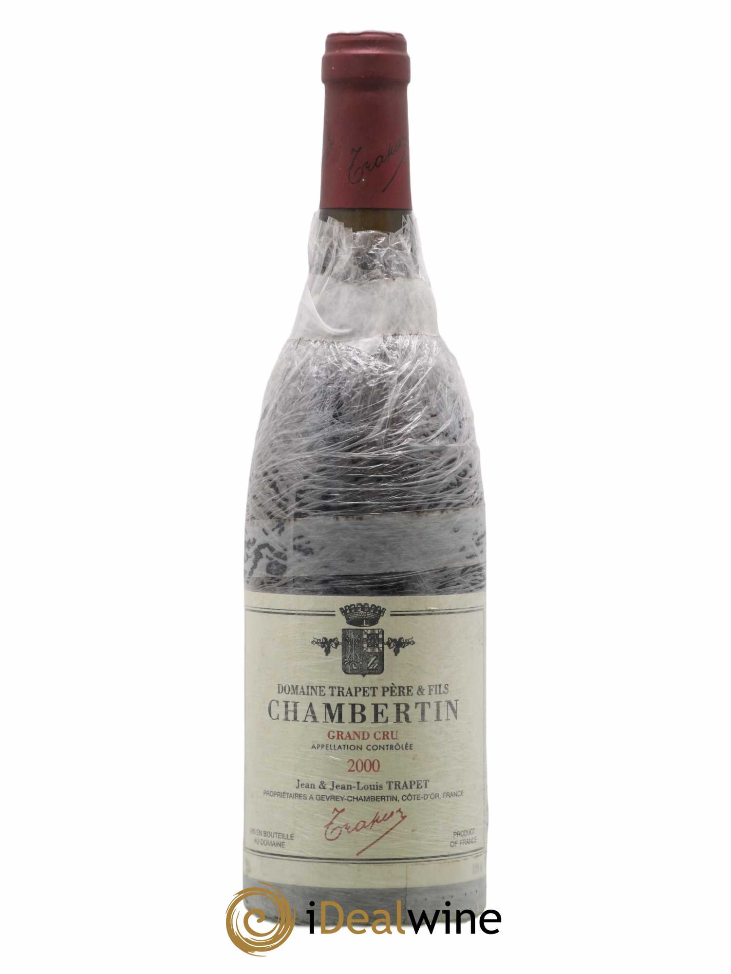 Chambertin Grand Cru Domaine Trapet 2000 - Lot de 1 bouteille - 0
