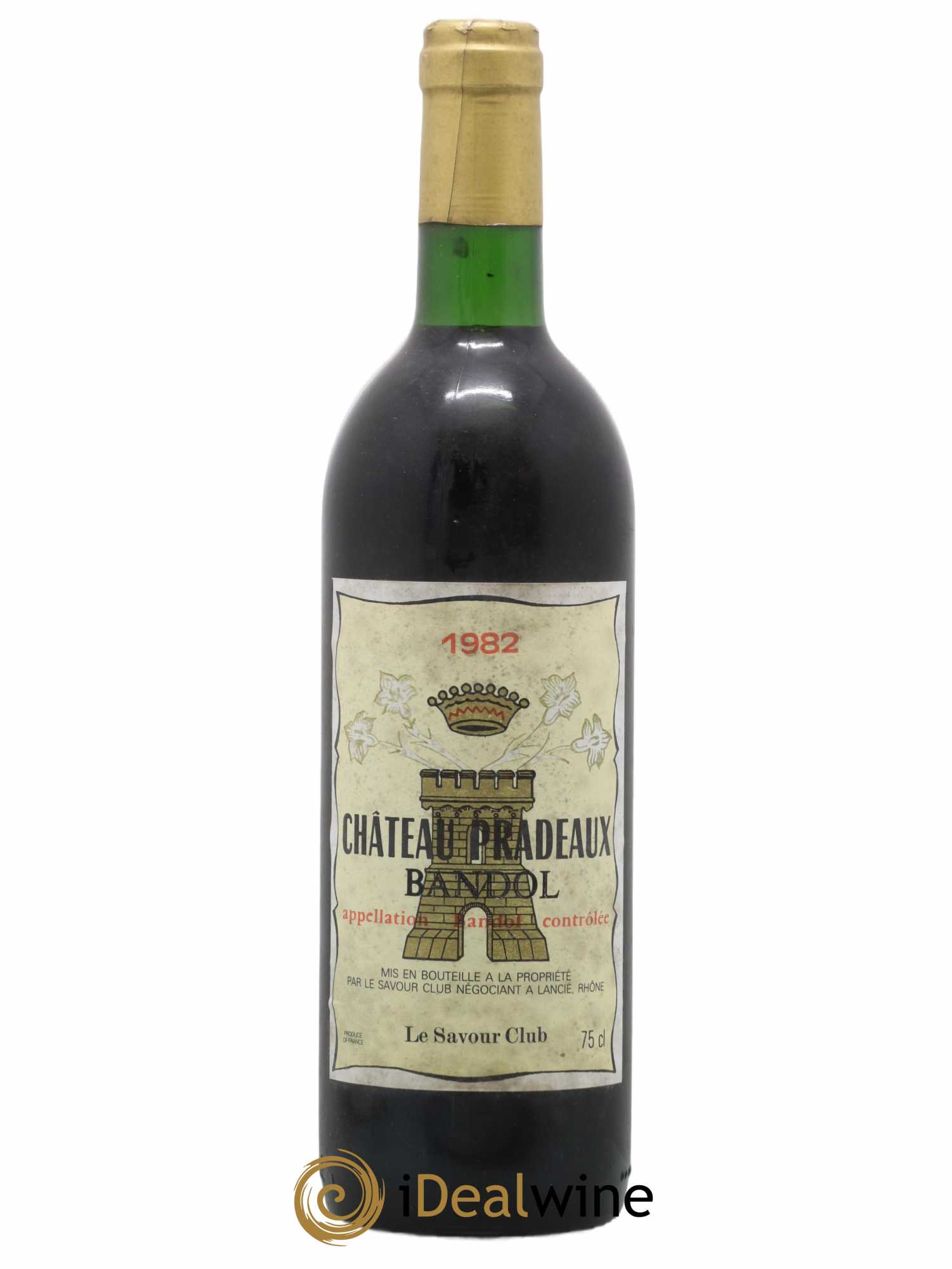 Bandol Château Pradeaux Famille Portalis 1982 - Lot de 1 bouteille - 0