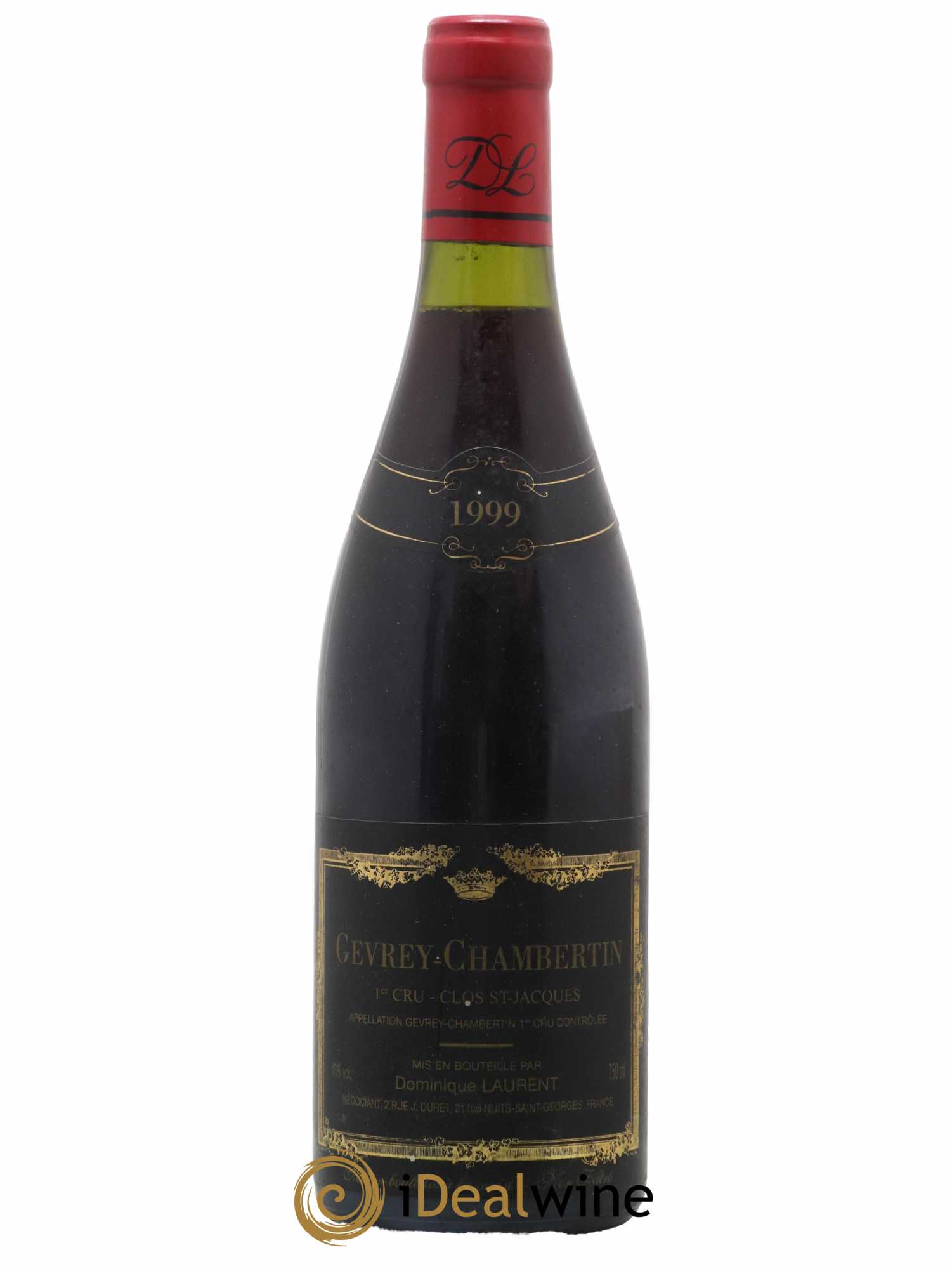 Gevrey-Chambertin 1er Cru Clos Saint Jacques Dominique Laurent 1999 - Lot de 1 bouteille - 0