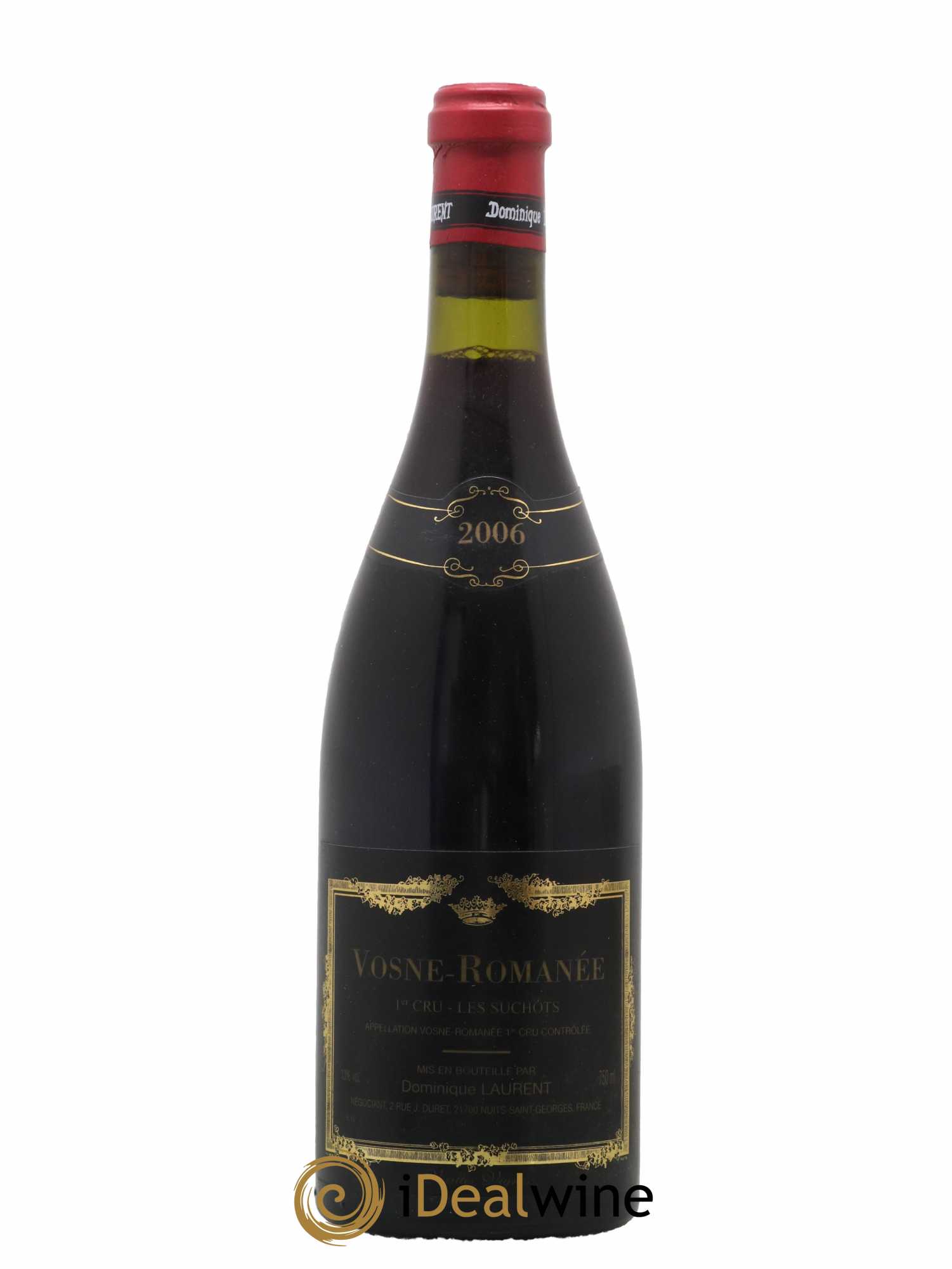 Vosne-Romanée 1er Cru Les Suchots Vieilles Vignes Dominique Laurent 2006 - Lot de 1 bouteille - 0