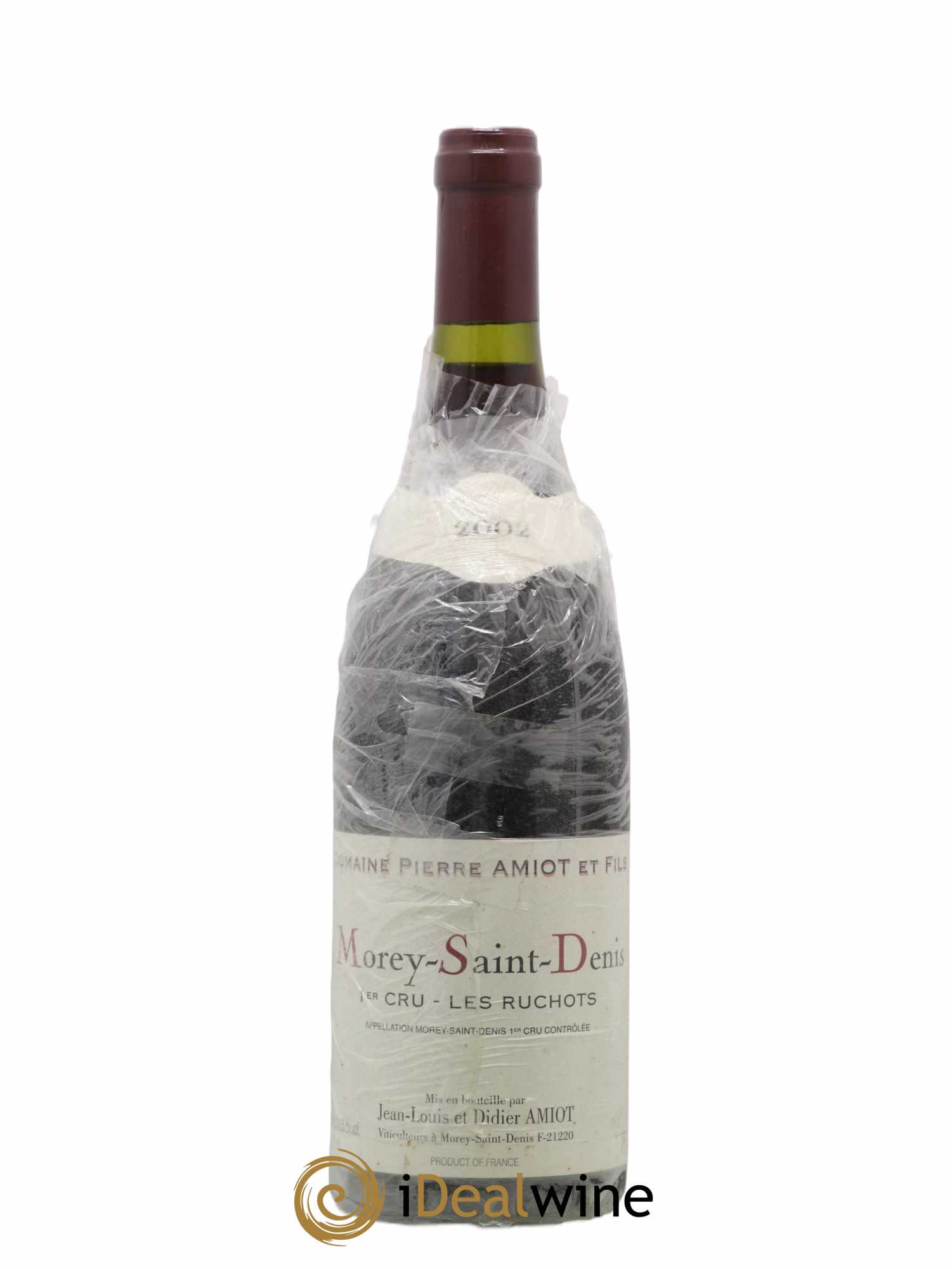 Morey-Saint-Denis 1er Cru Les Ruchots Jean Louis Et Didier Amiot 2002 - Lot de 1 bouteille - 0