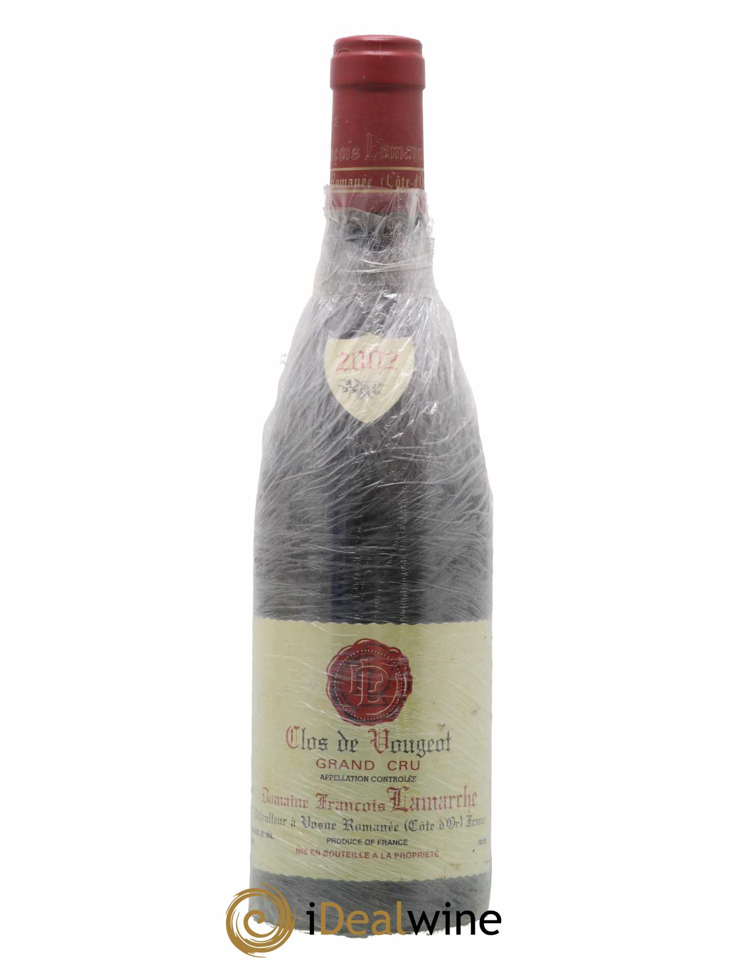 Clos de Vougeot Grand Cru Lamarche (Domaine) 2002 - Lot de 1 bouteille - 0