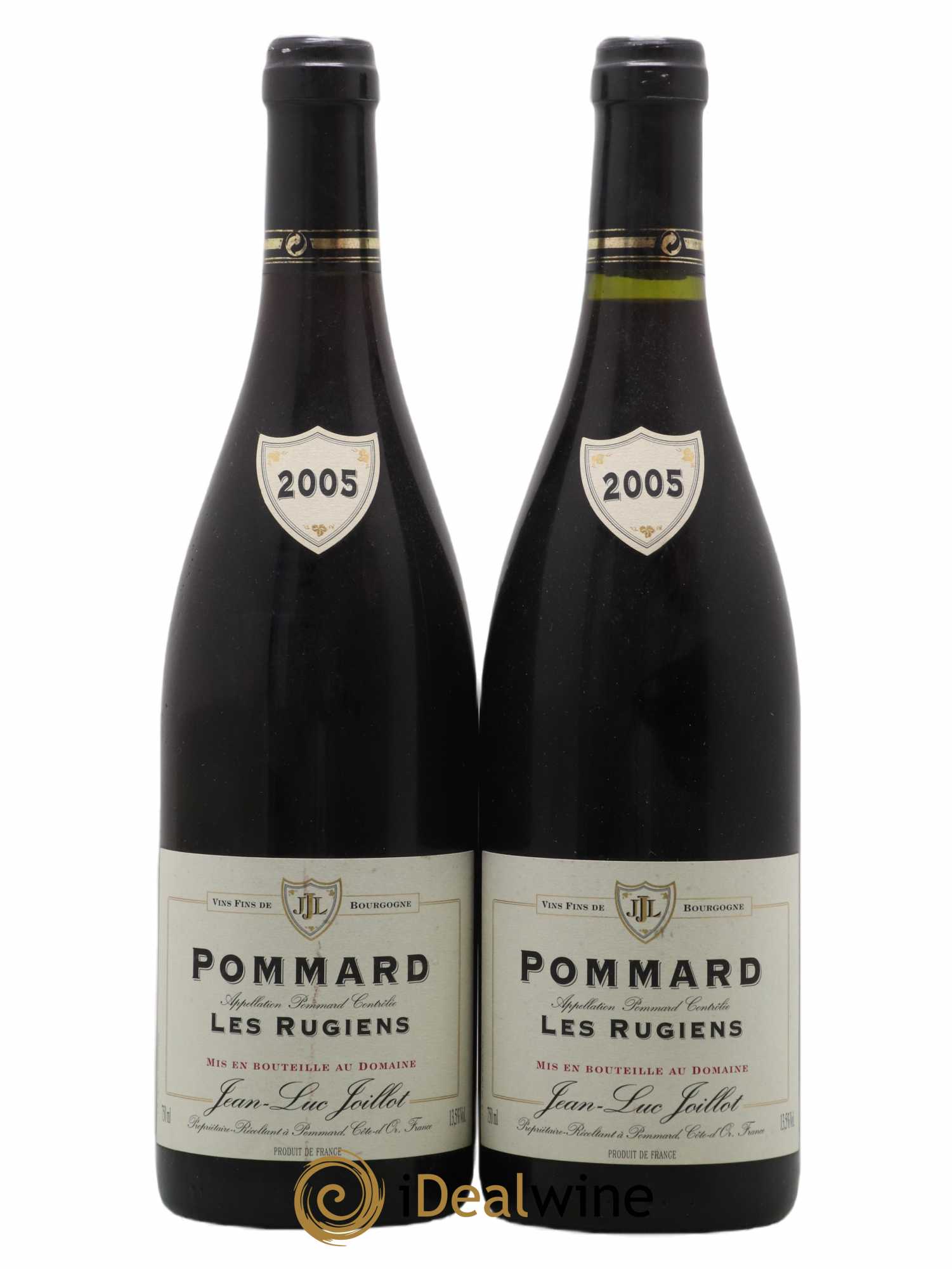 Pommard 1er Cru Les Rugiens Domaine Jean Luc Joillot 2005 - Lot of 2 bottles - 0