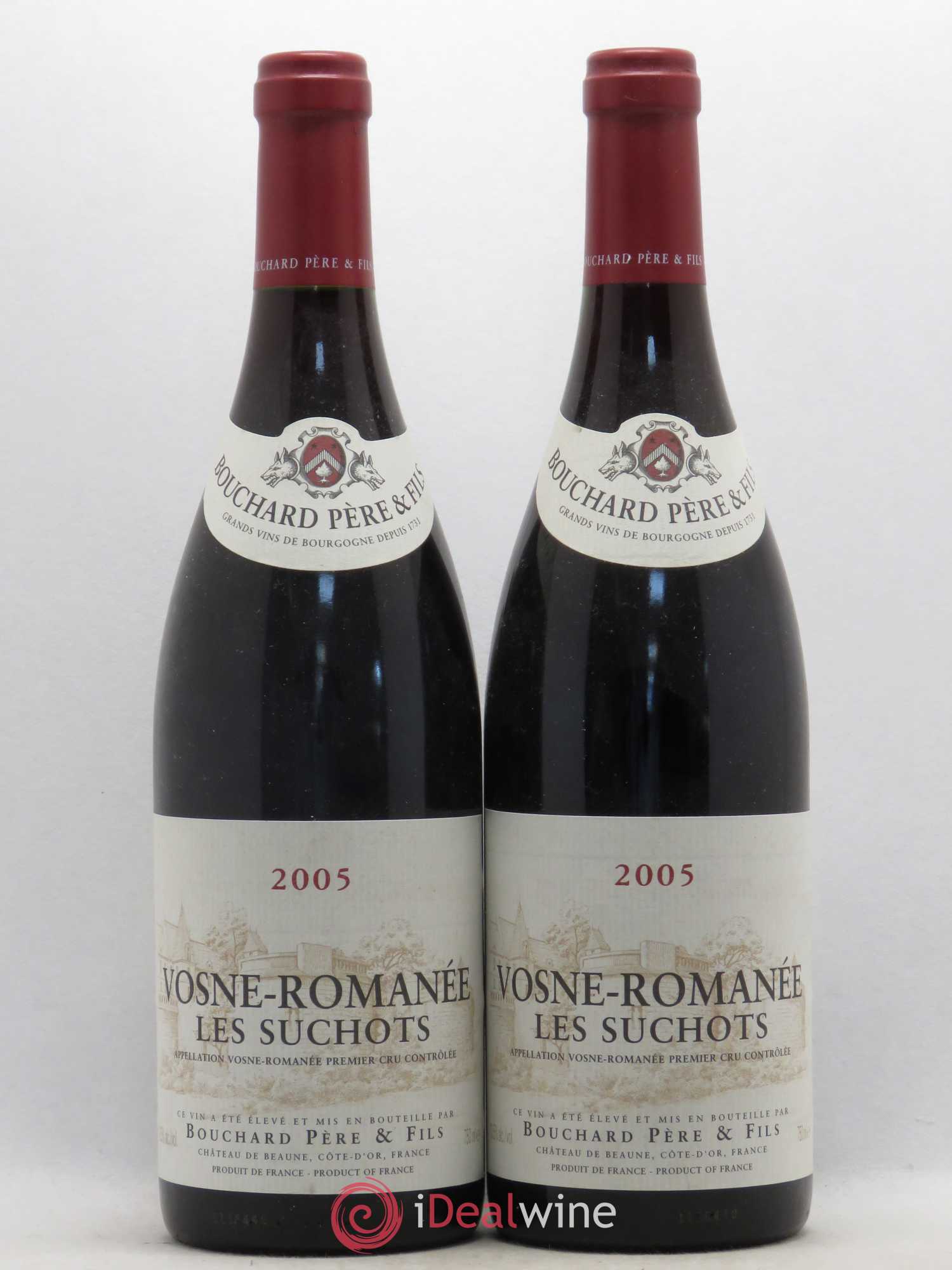 Vosne-Romanée 1er Cru Les Suchots Bouchard Père & Fils 2005 - Lot de 2 bouteilles - 0