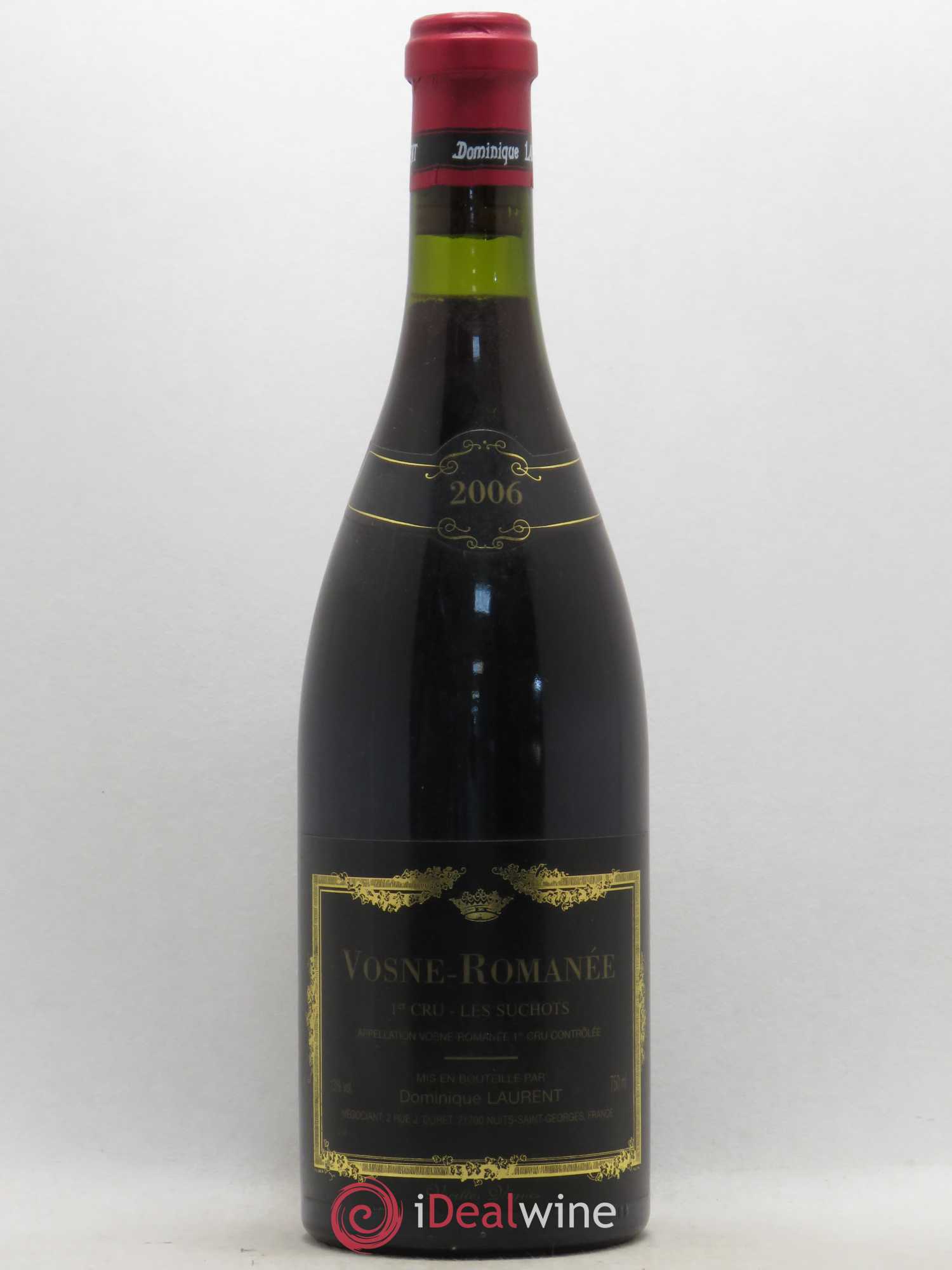 Vosne-Romanée 1er Cru Les Suchots Vieilles Vignes Dominique Laurent 2006 - Lot de 1 bouteille - 0