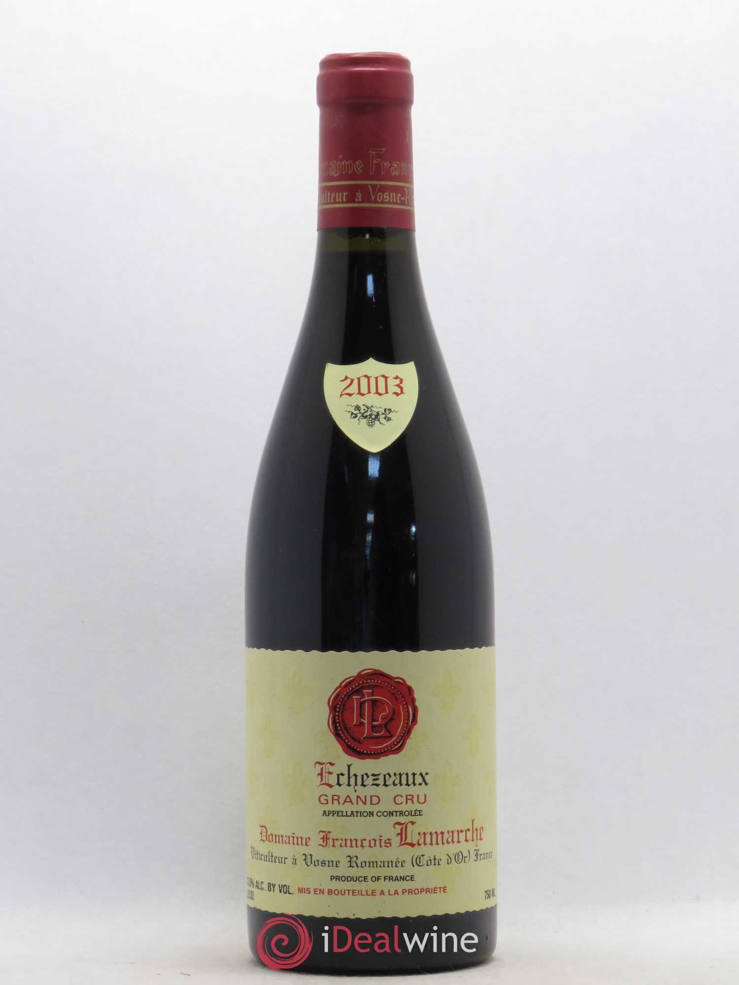 Echezeaux Grand Cru Lamarche (Domaine) 2003 - Lot de 1 bouteille - 0