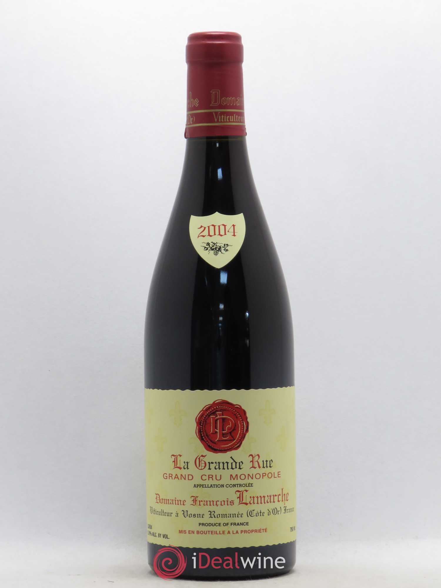 La Grande Rue Grand Cru Lamarche (Domaine) 2004 - Lot de 1 bouteille - 0