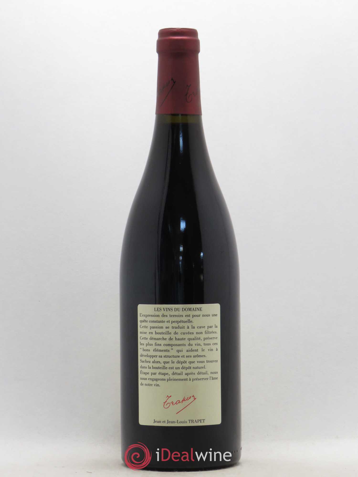 Chambertin Grand Cru Domaine Trapet 2000 - Lot de 1 bouteille - 1