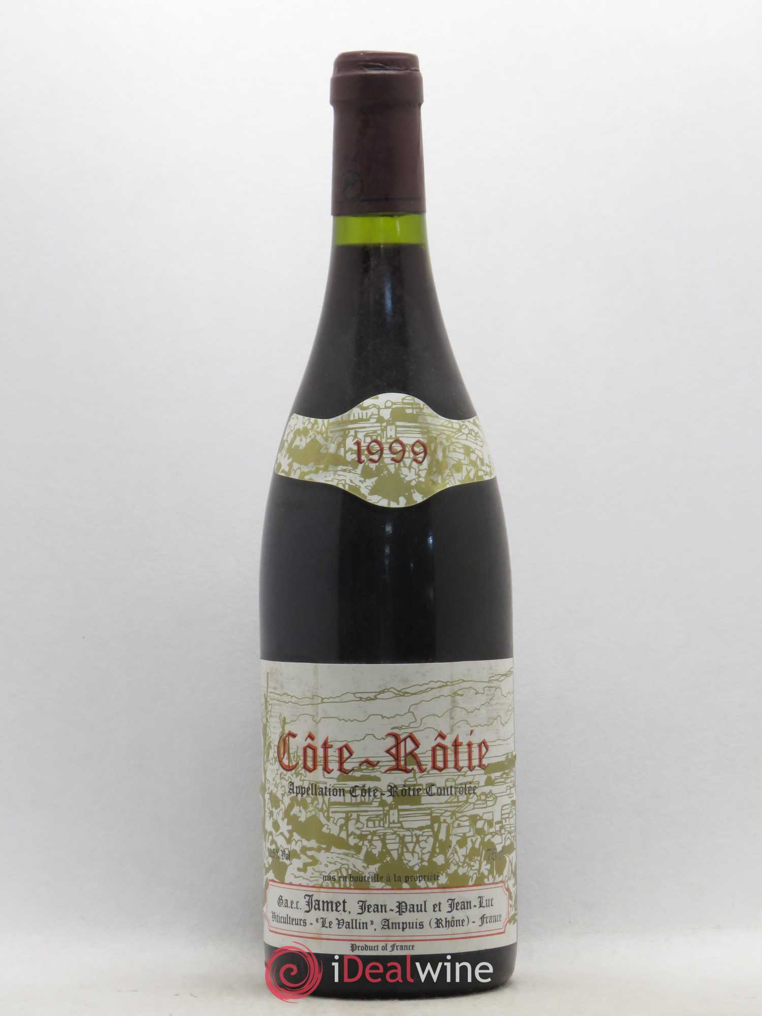 Côte-Rôtie Jamet (Domaine) 1999 - Lot de 1 bouteille - 0