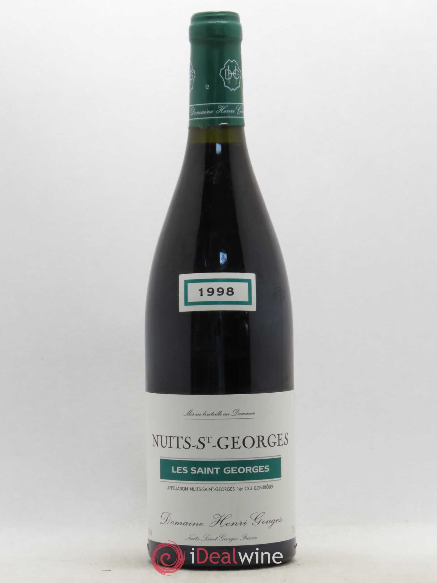 Nuits-Saint-Georges 1er Cru Les Saints Georges Henri Gouges 1998 - Posten von 1 Flasche - 0
