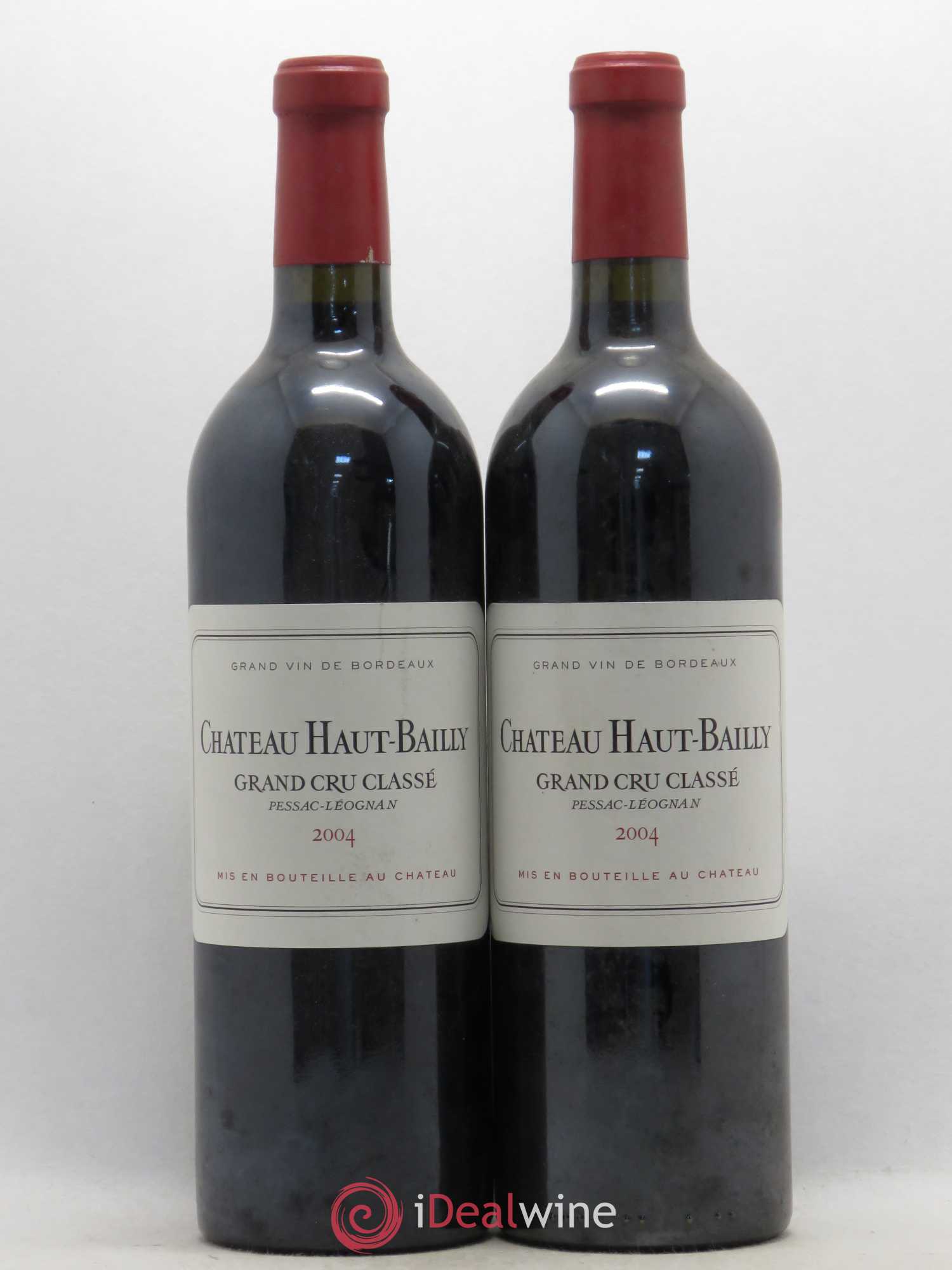 Château Haut-Bailly Cru Classé de Graves 2004 - Lot de 2 bouteilles - 0
