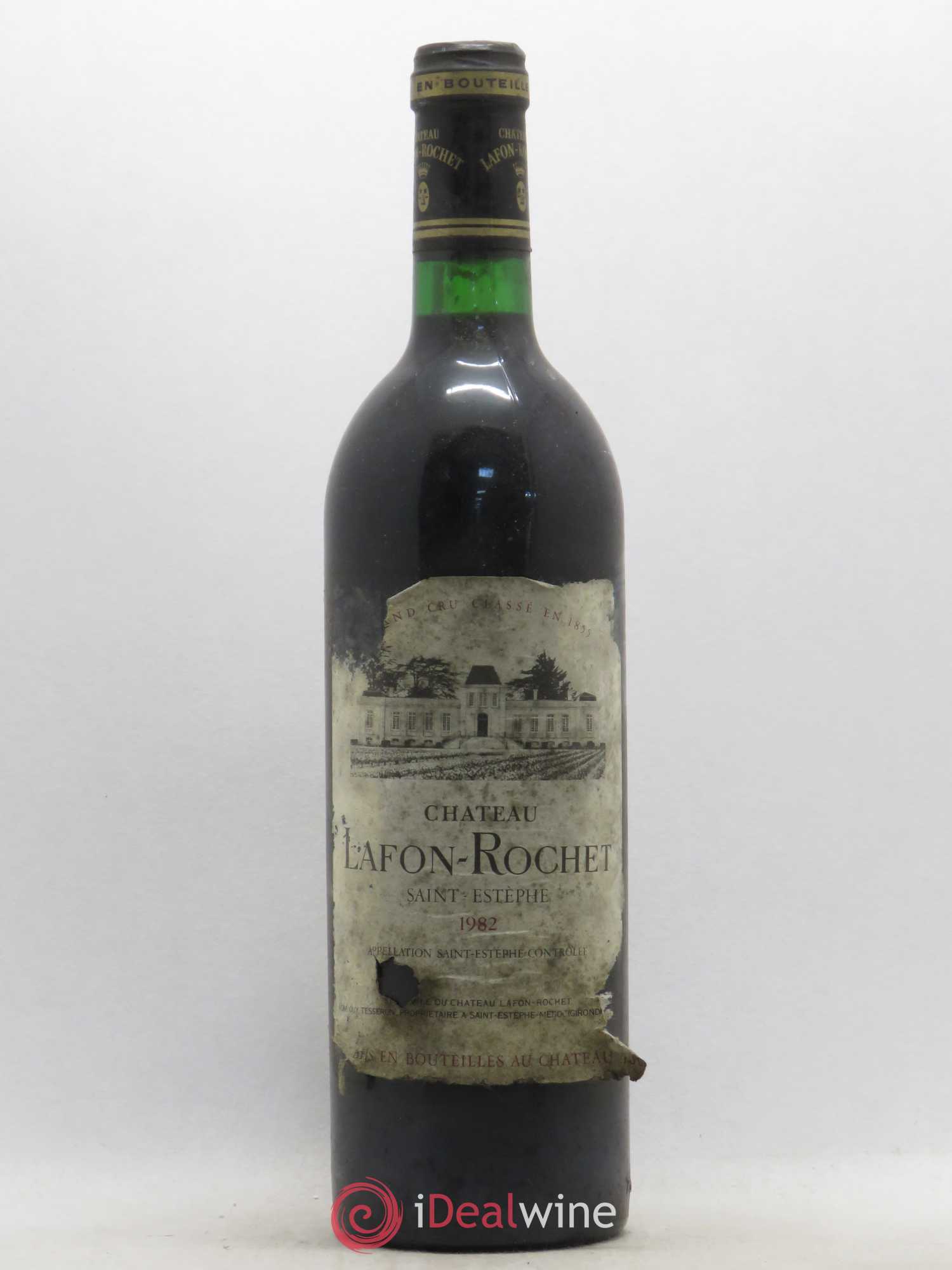 Château Lafon Rochet 4ème Grand Cru Classé 1982 - Lot de 1 bouteille - 0