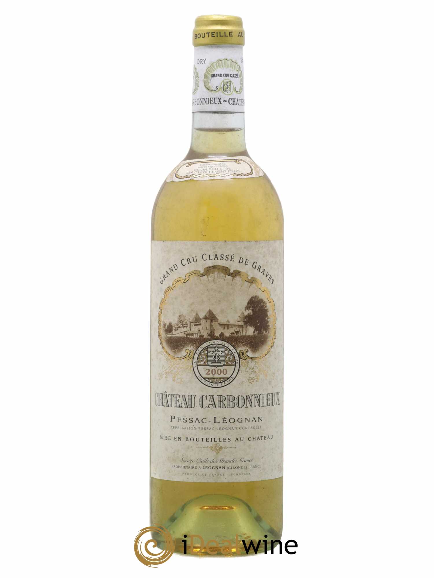 Château Carbonnieux Cru Classé de Graves 2000 - Lot of 1 bottle - 0