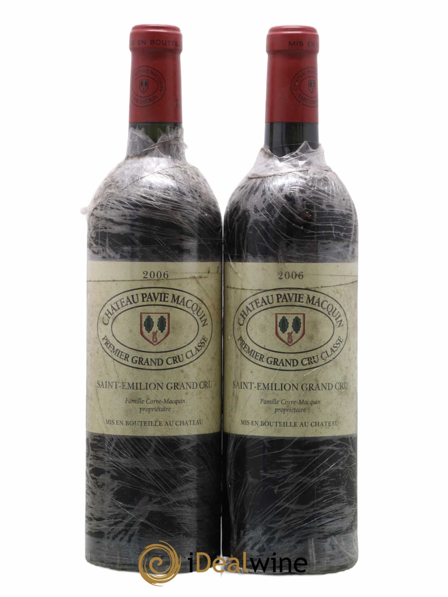Château Pavie Macquin 1er Grand Cru Classé B 2006 - Lot de 2 bouteilles - 0