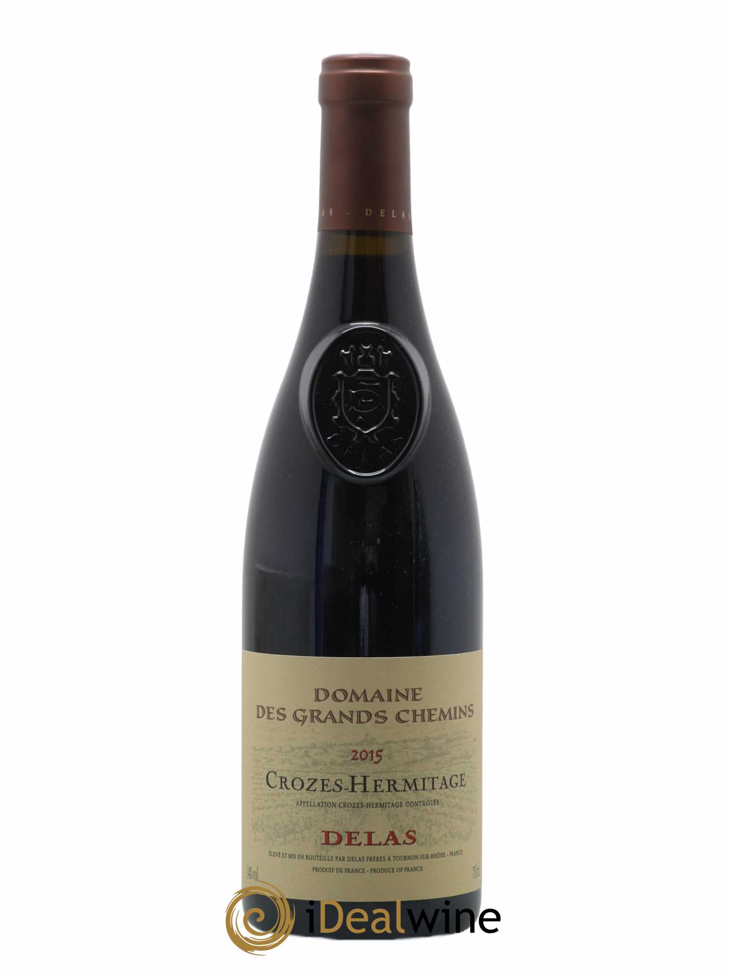 Crozes-Hermitage Domaine des Grands Chemins Delas Frères 2015 - Lot de 1 bouteille - 0