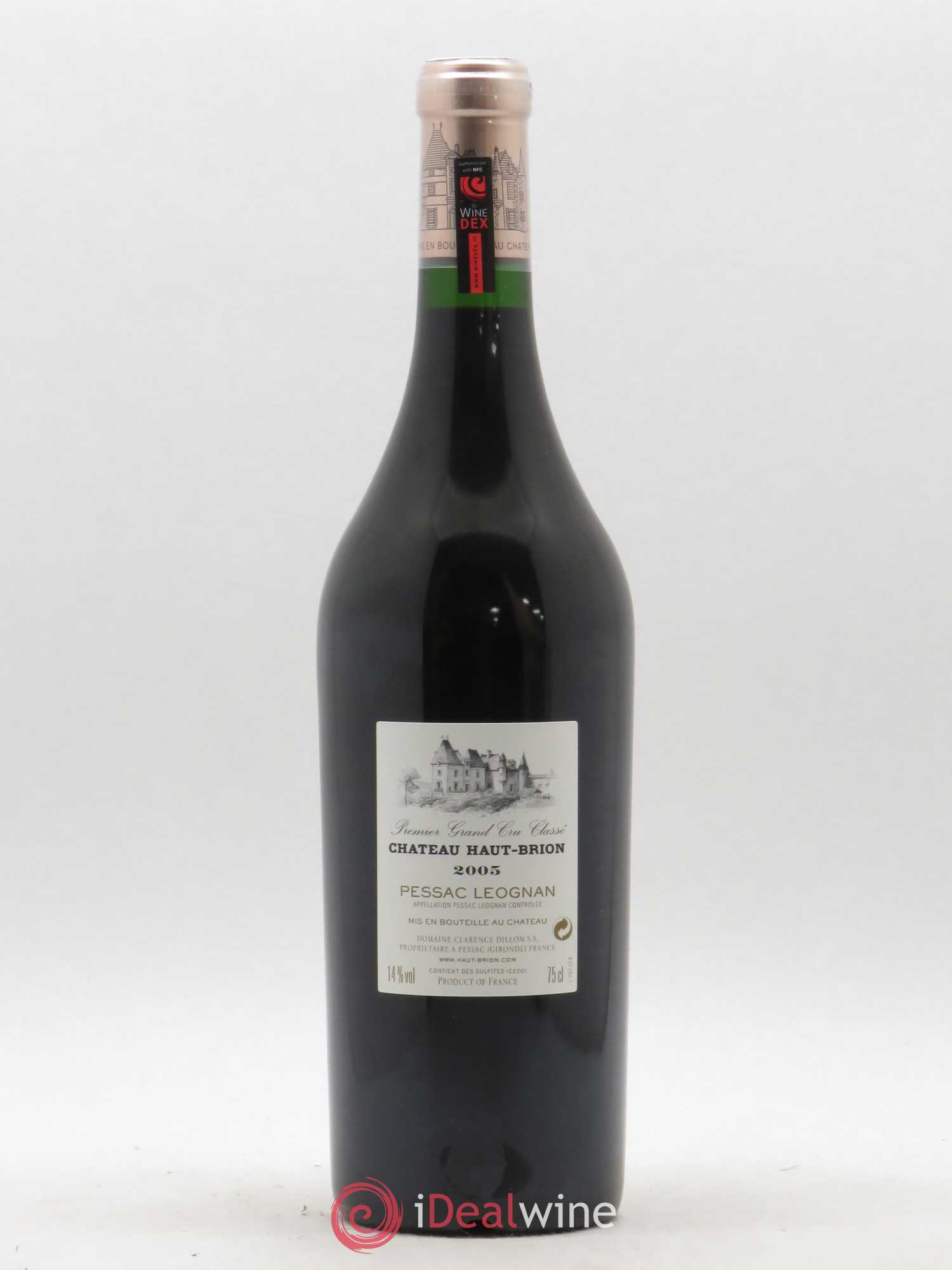 Château Haut Brion 1er Grand Cru Classé 2005 - Lot de 1 bouteille - 1